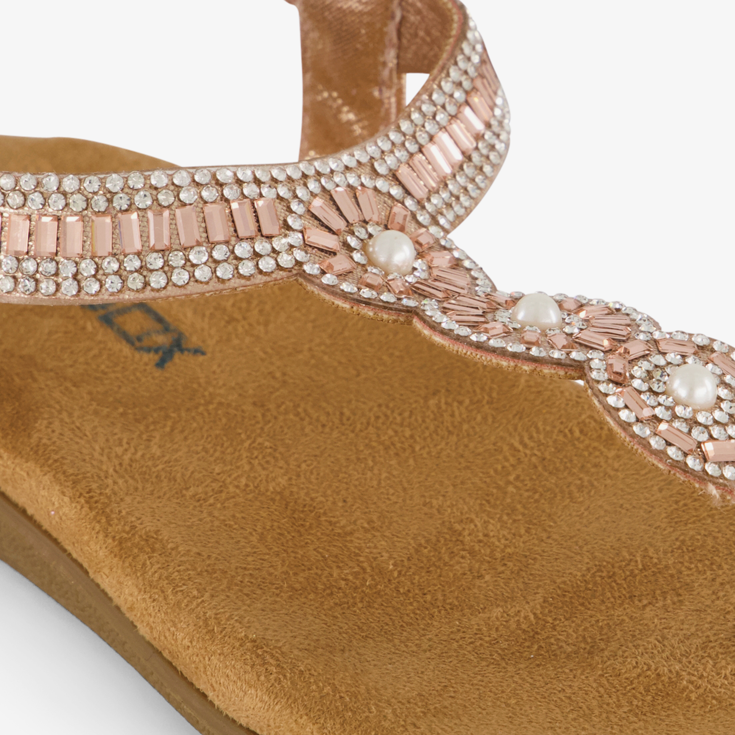 Blue Box meisjes sandalen met strass steentjes – foto 5