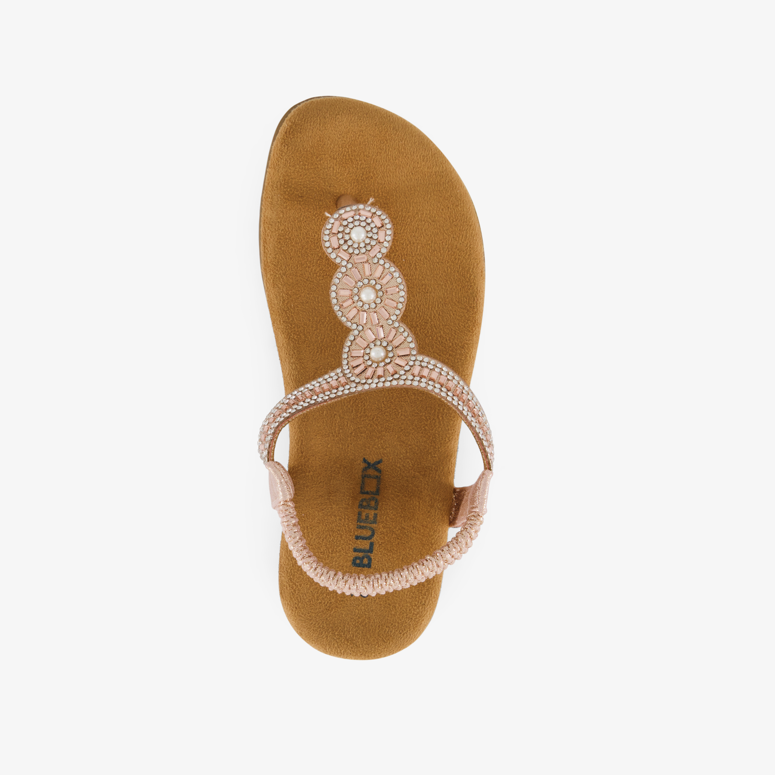 Blue Box meisjes sandalen met strass steentjes – foto 4