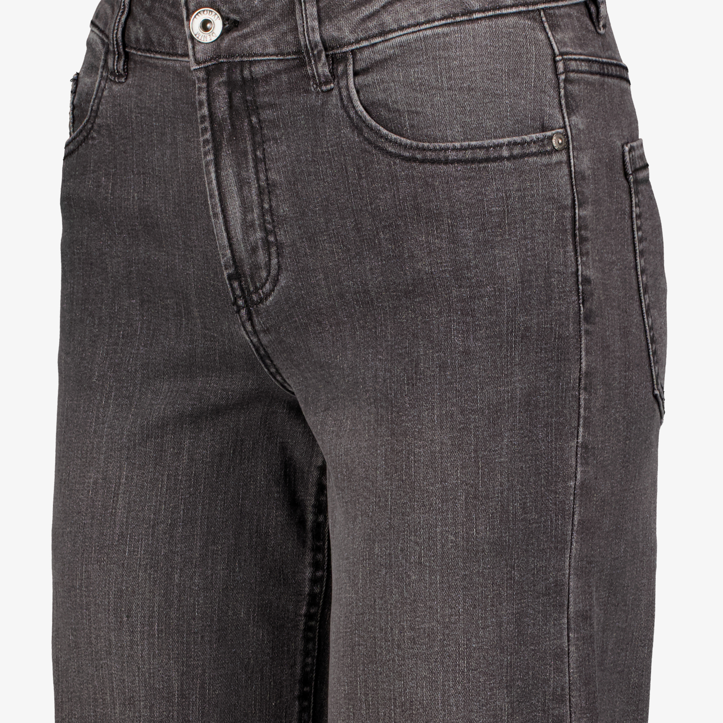 TwoDay dames wide leg jeans zwart lengte 33 broeken & shorts – foto 2