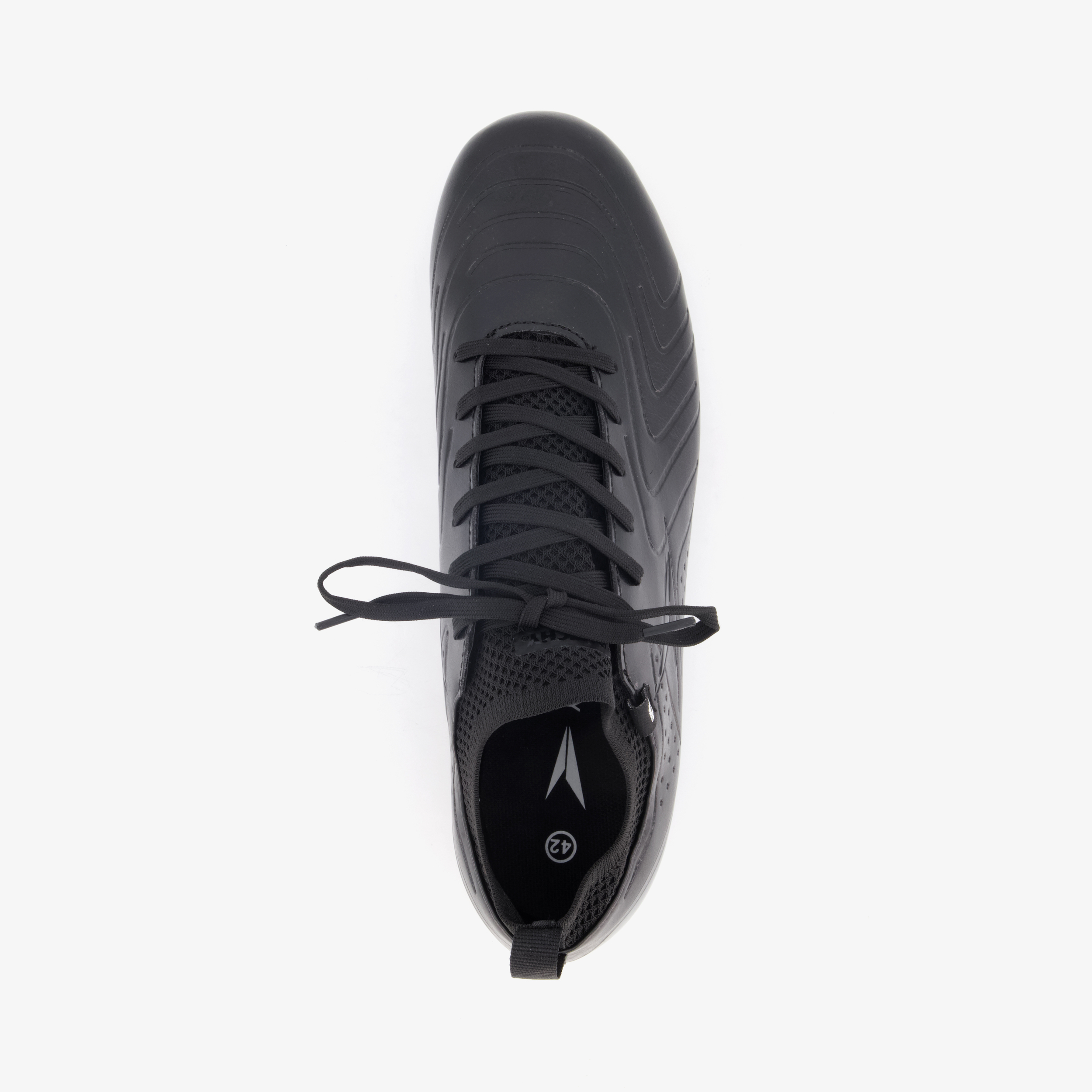 Dutchy FG heren voetbalschoenen zwart veldschoenen – foto 4
