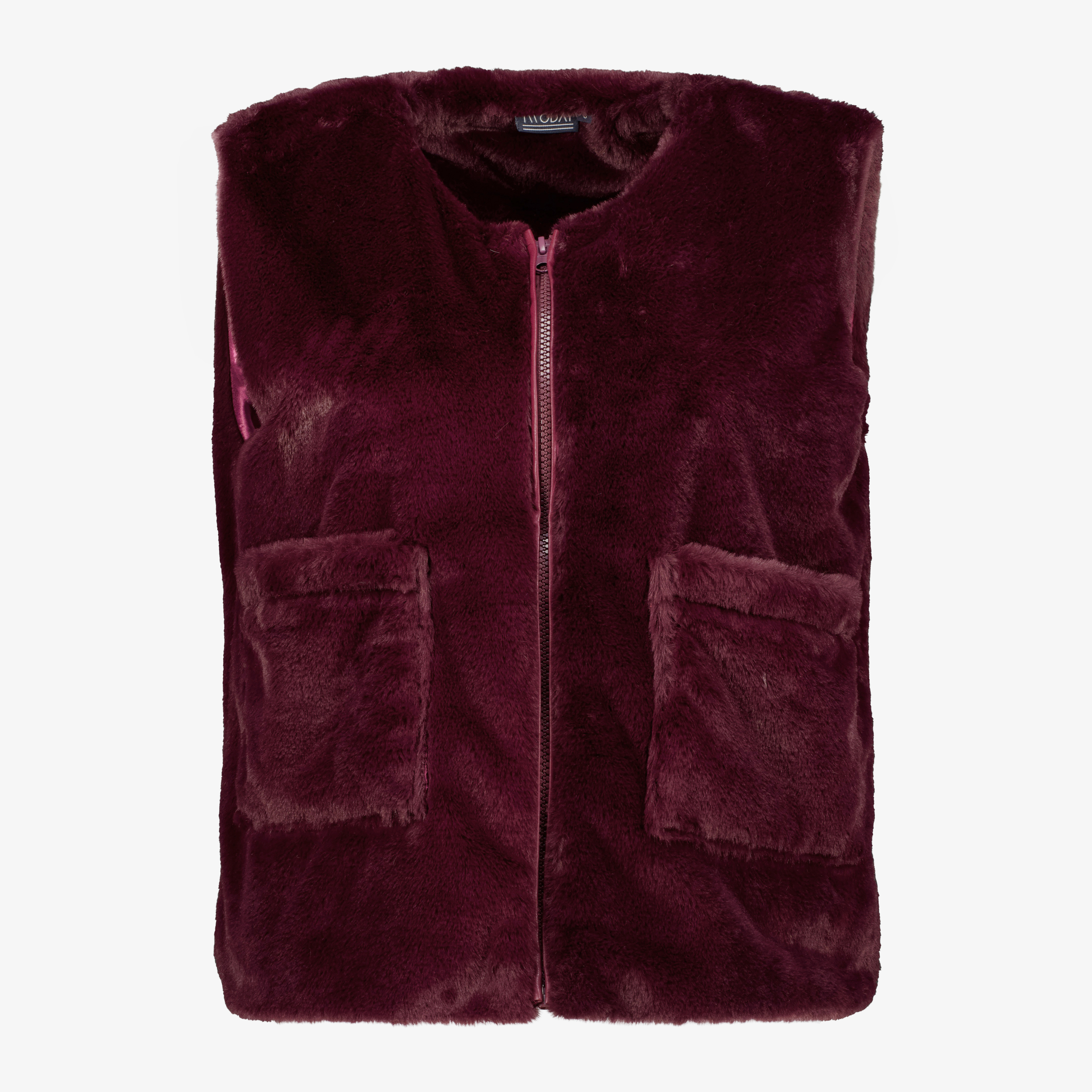 TwoDay dames gilet bordeauxrood