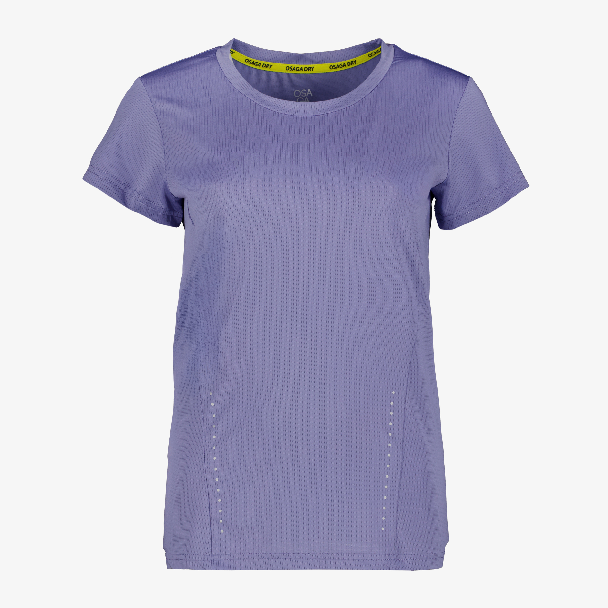 Osaga Dry dames hardloop T-shirt paars t-shirts & tops