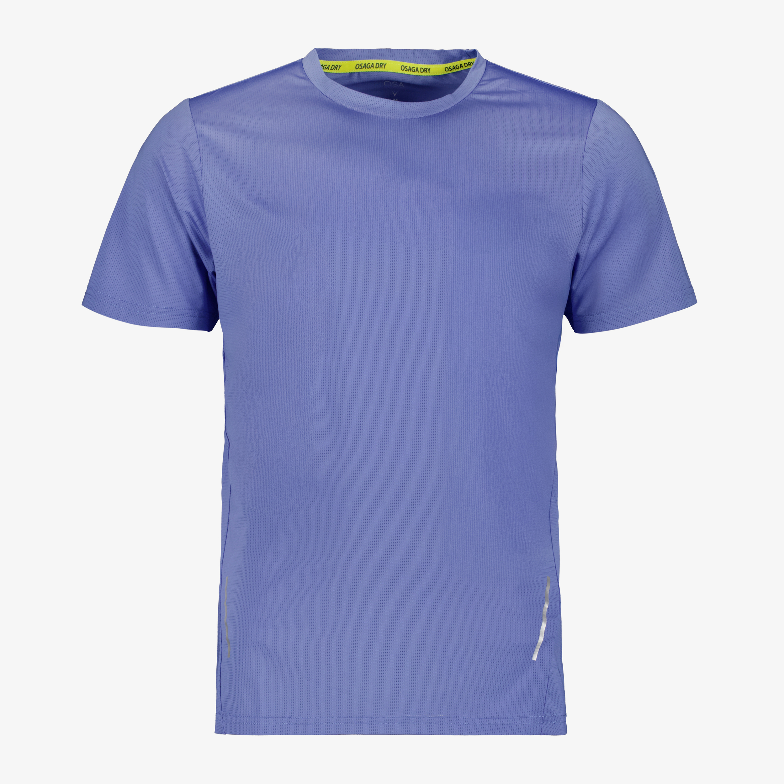 Osaga Dry heren hardloop T-shirt blauw t-shirts & tops