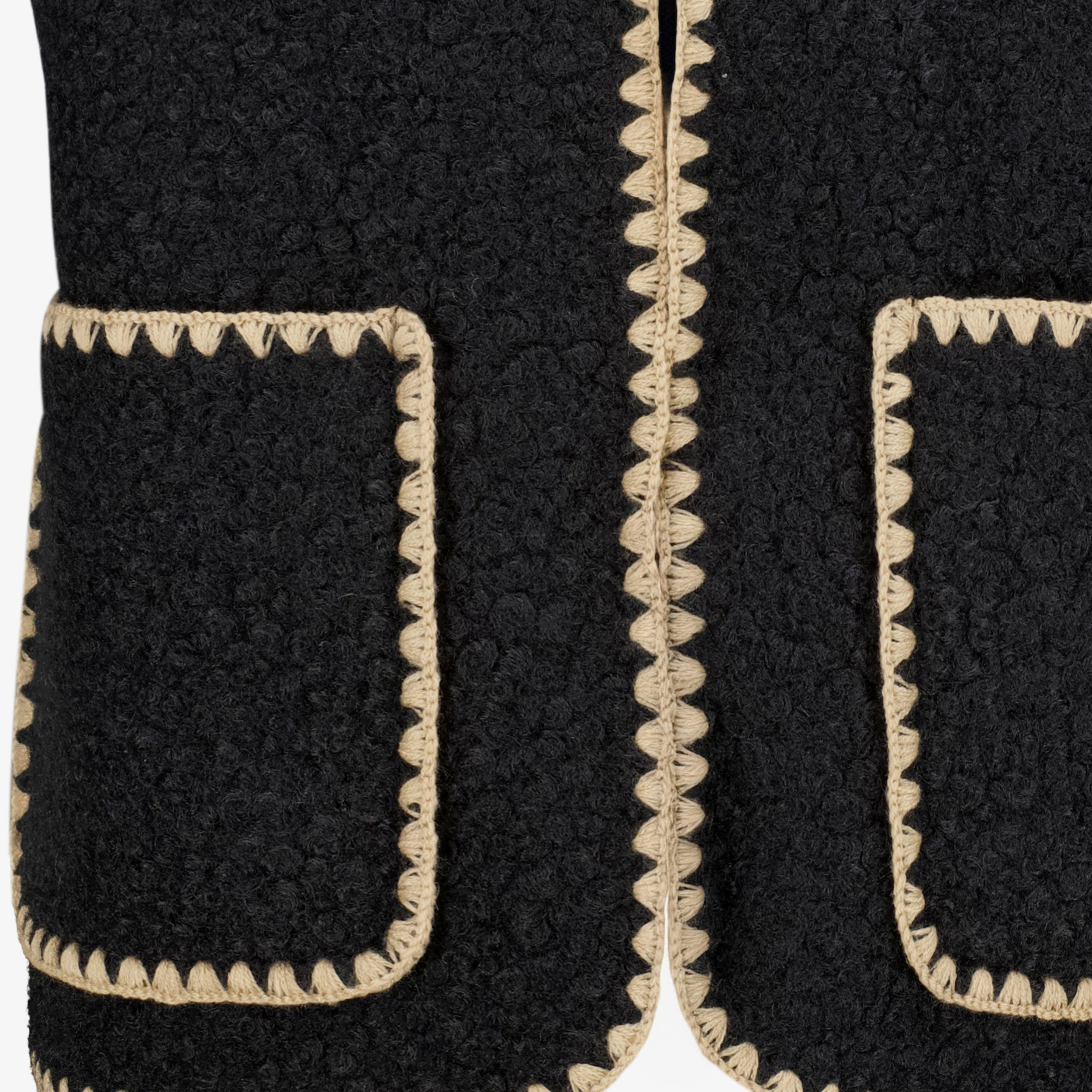TwoDay dames teddy gilet zwart – foto 2
