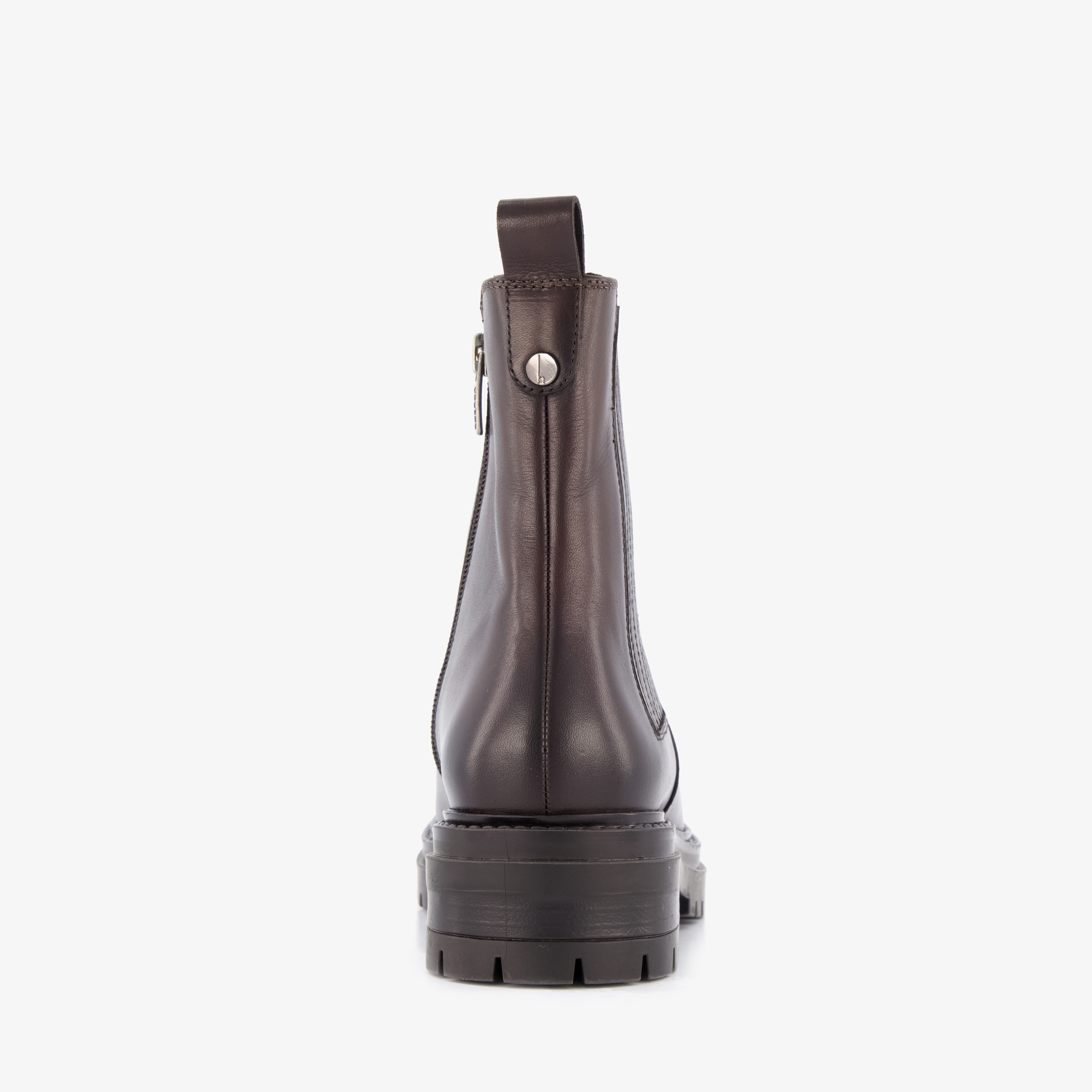 Harper leren dames Chelsea boots donkerbruin – foto 2