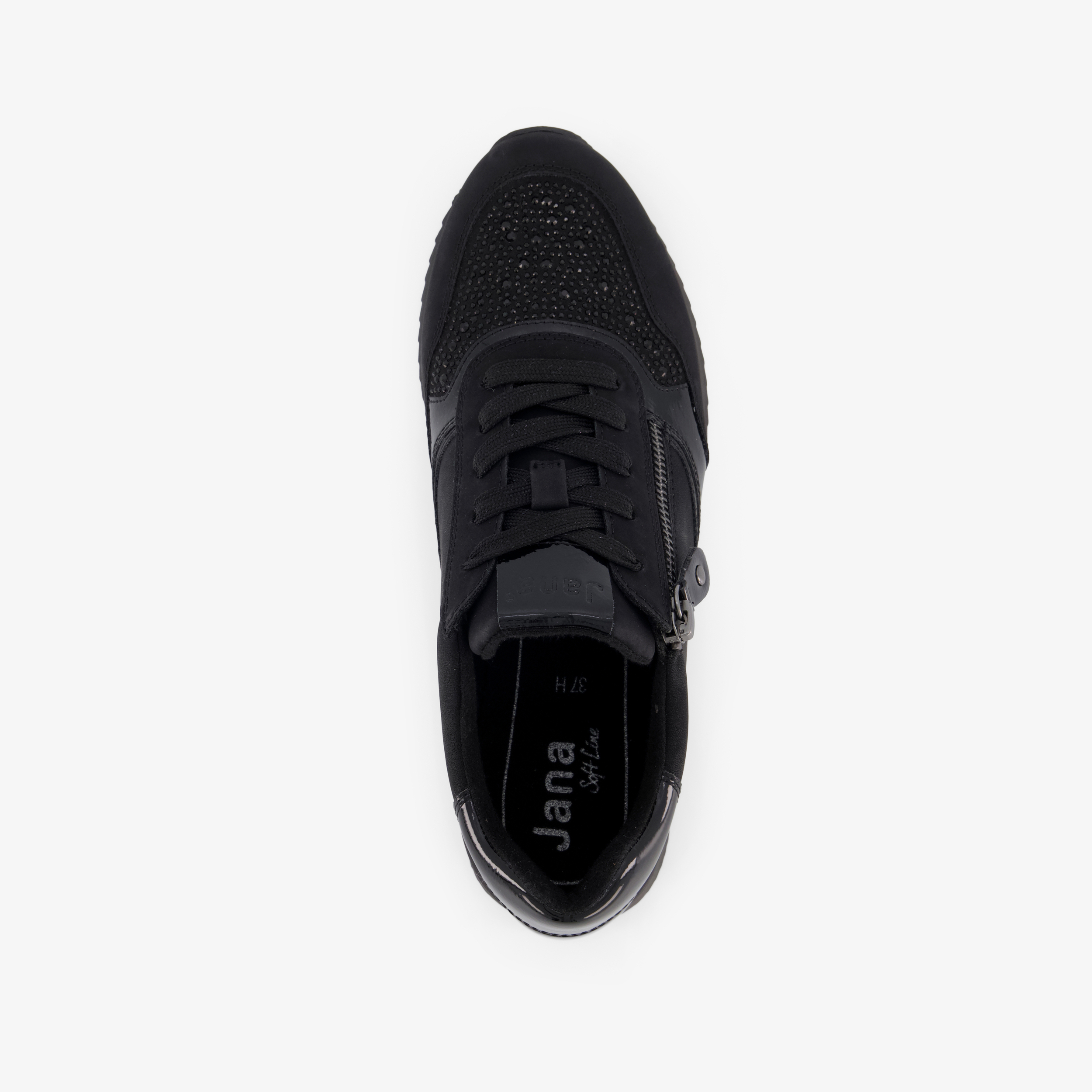 Jana dames sneakers met H leest zwart – foto 4