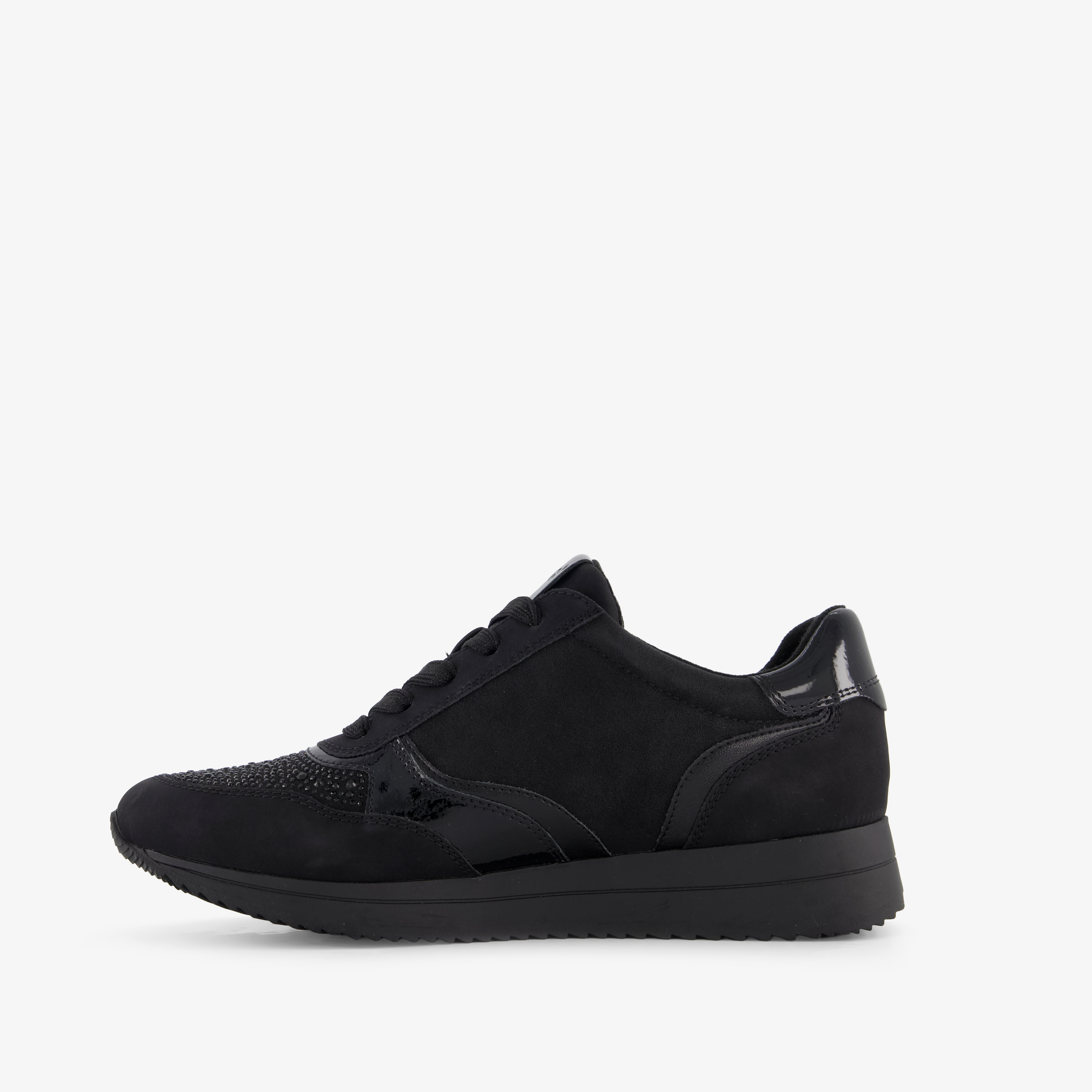 Jana dames sneakers met H leest zwart