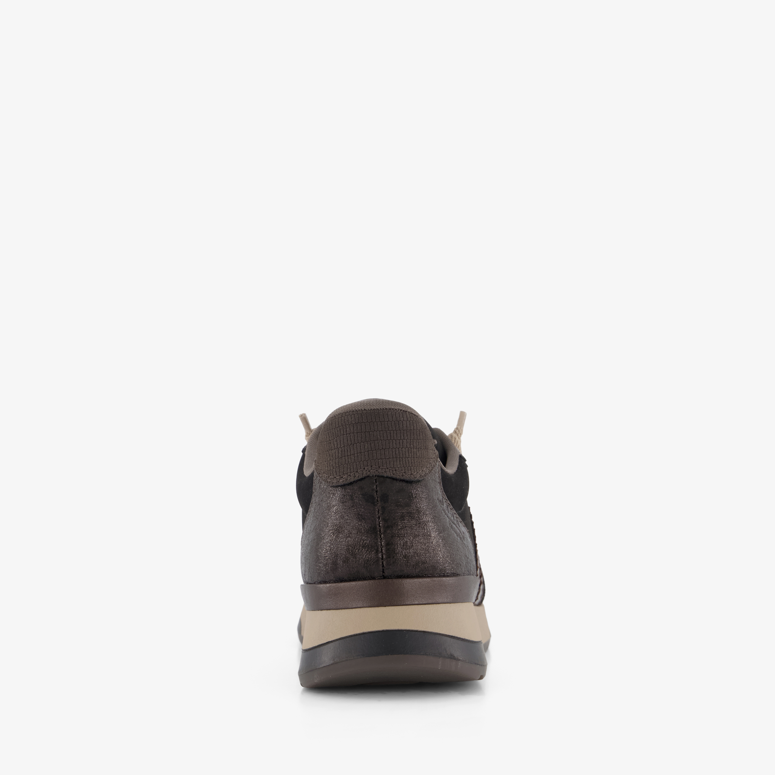 Softline dames sneakers met H leest bruin – foto 2