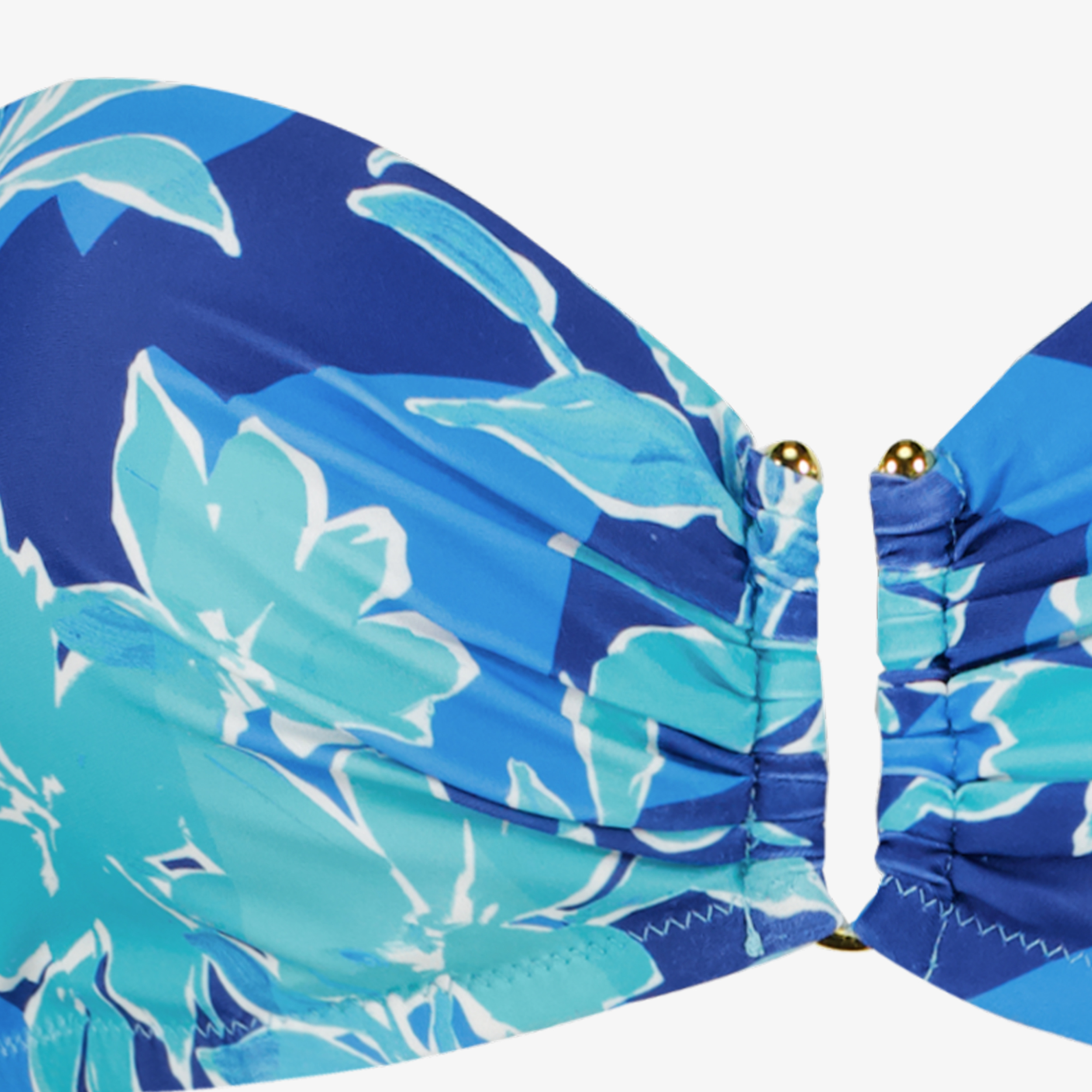 Osaga dames bikinitop met bloemenprint blauw t-shirts & tops – foto 2