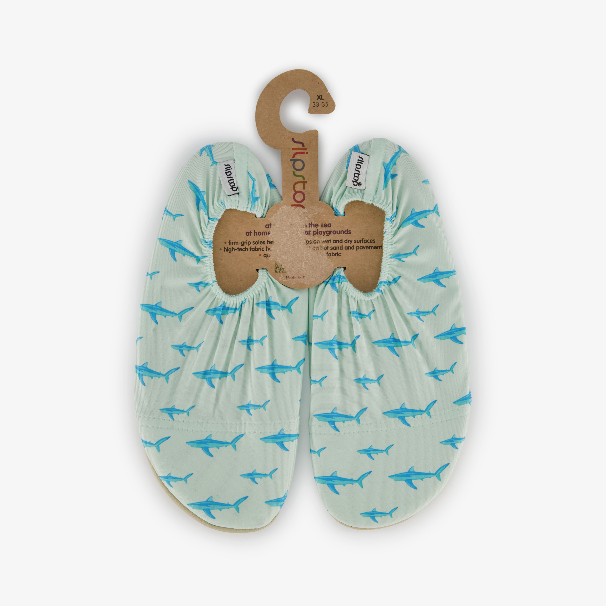 Slipstop Caribean Junior kinder schoenen blauw Slipstop Caribean Junior kinder schoenen blauw