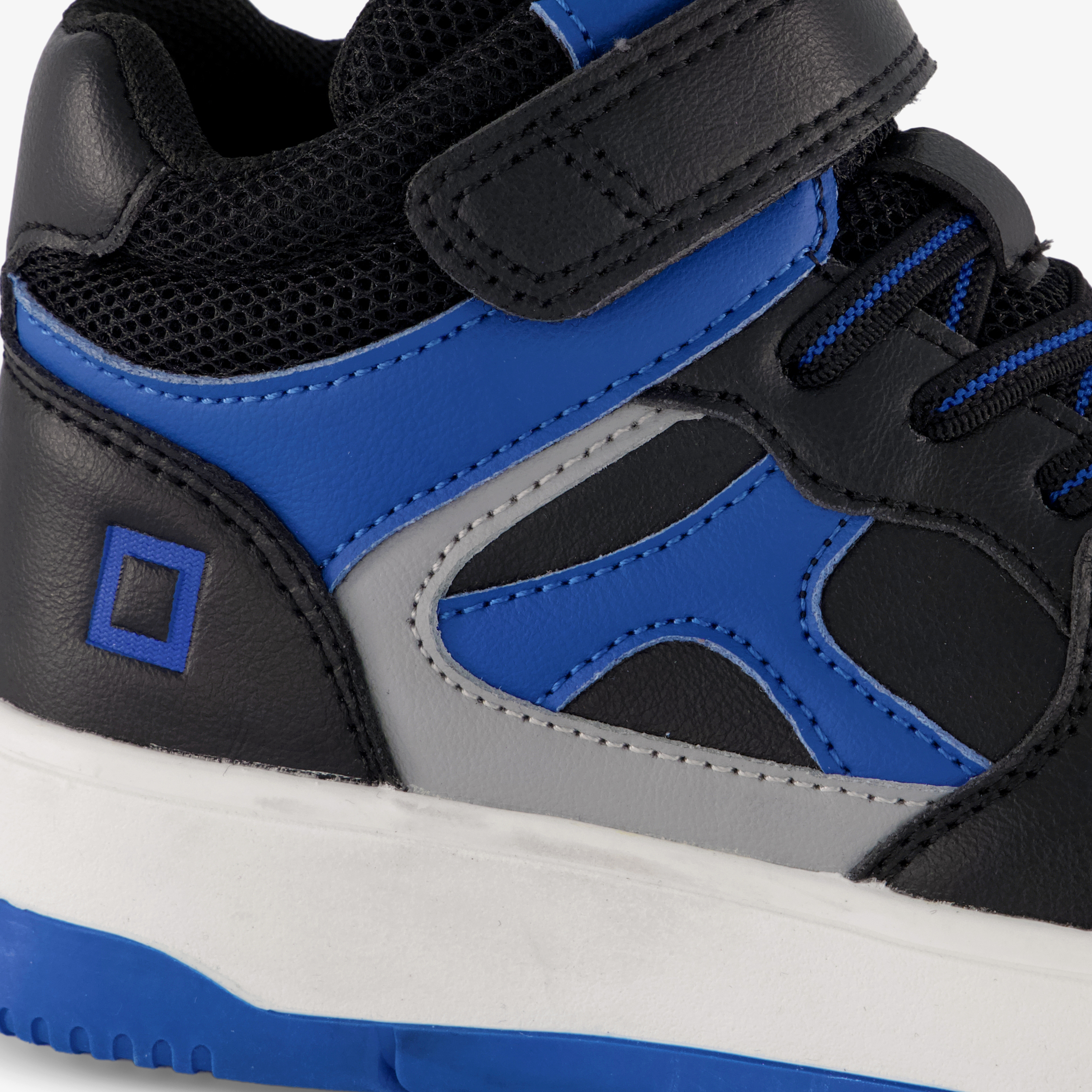 Blue Box hoge jongens sneaker blauw zwart – foto 5