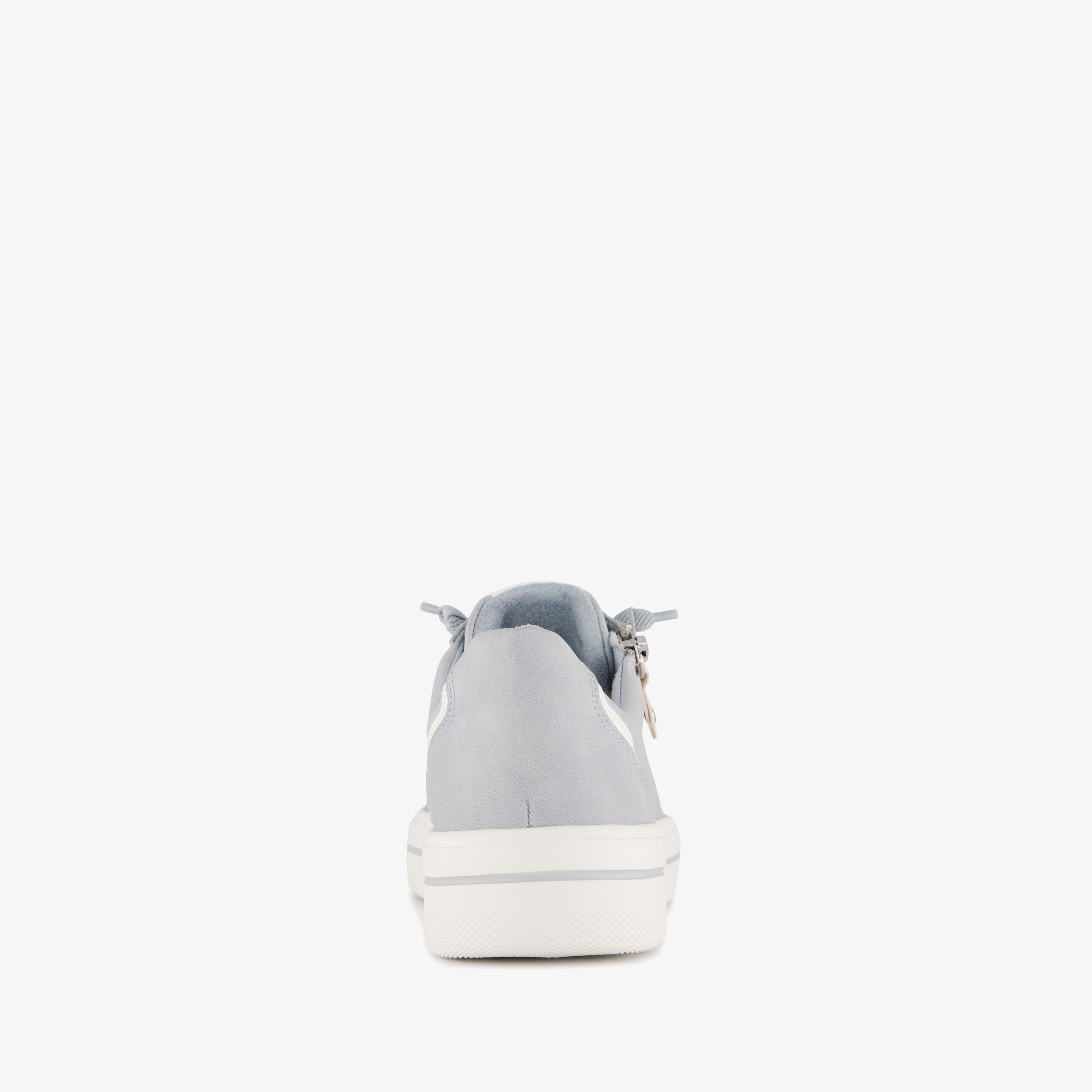Softline dames sneakers met H leest lichtblauw – foto 2