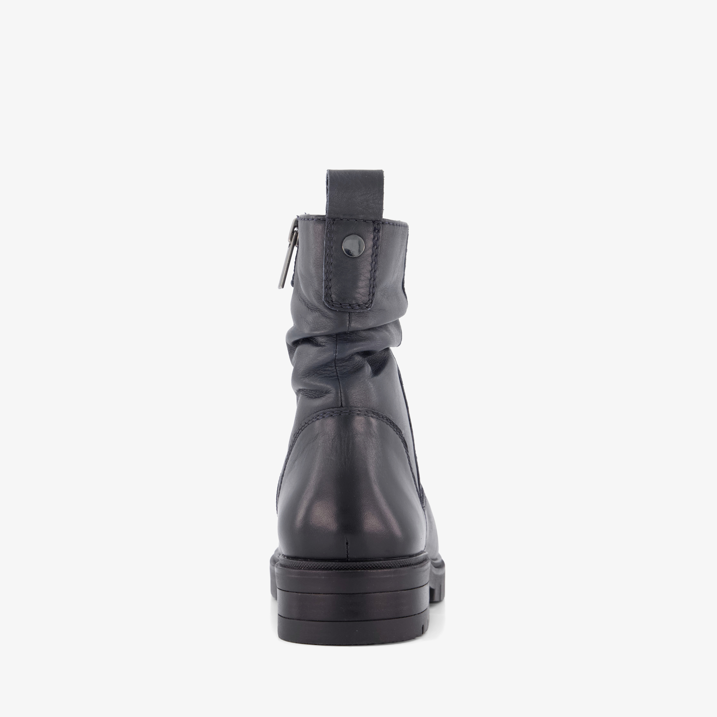 Hush Puppies leren dames boots donkerblauw enkellaarzen – foto 2