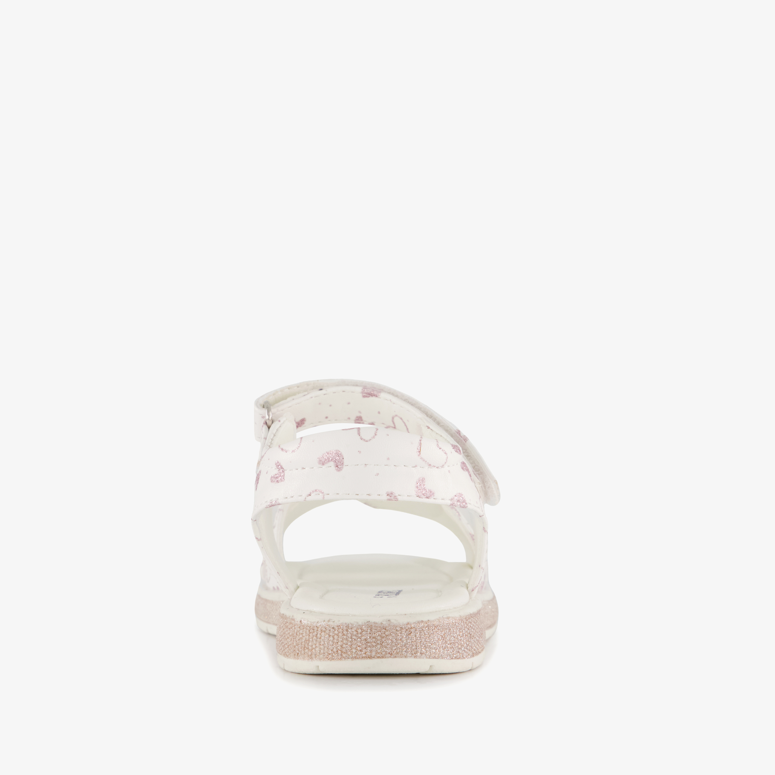 Blue Box meisjes sandalen met hartjes wit – foto 2