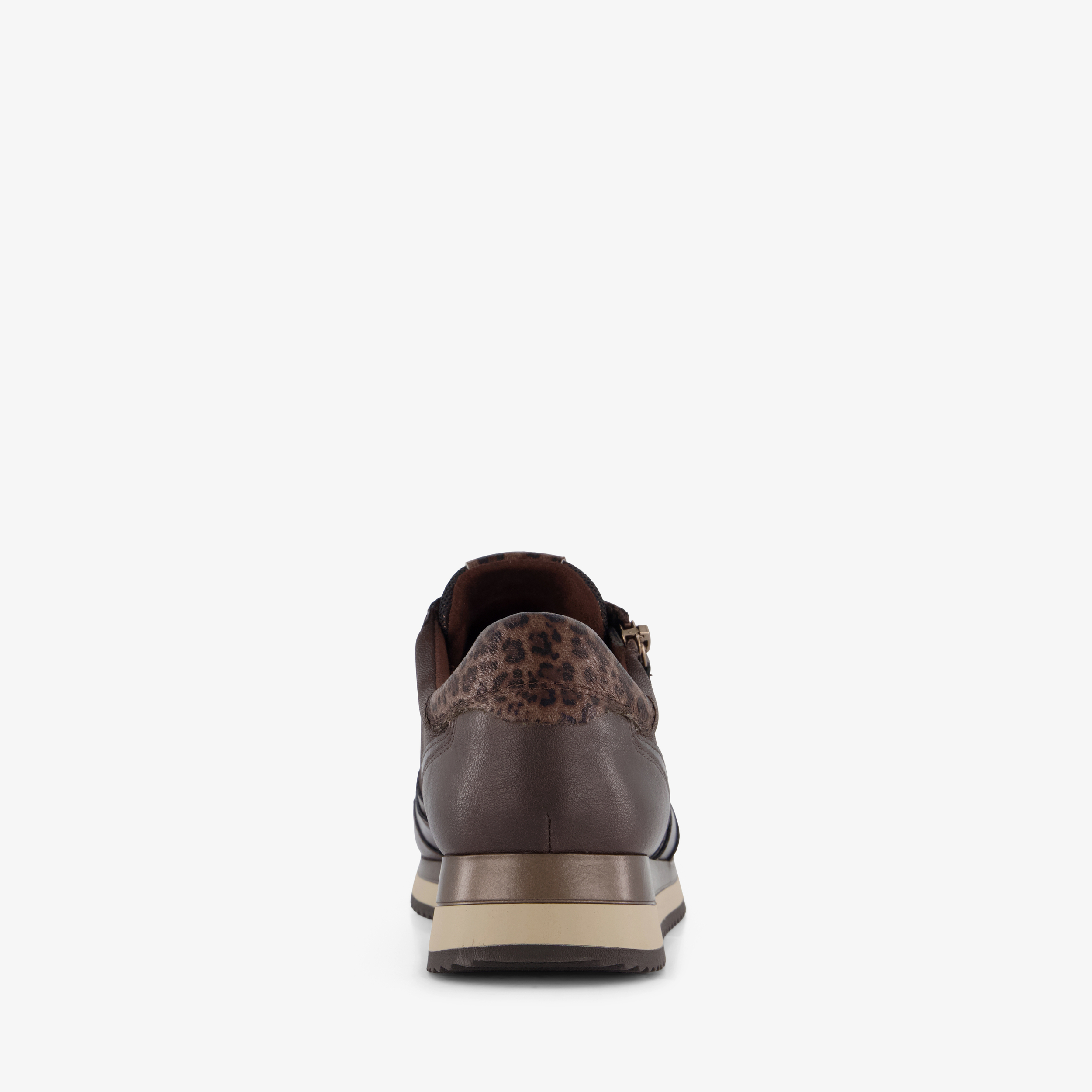 Jana dames sneakers met H leest bruin – foto 2
