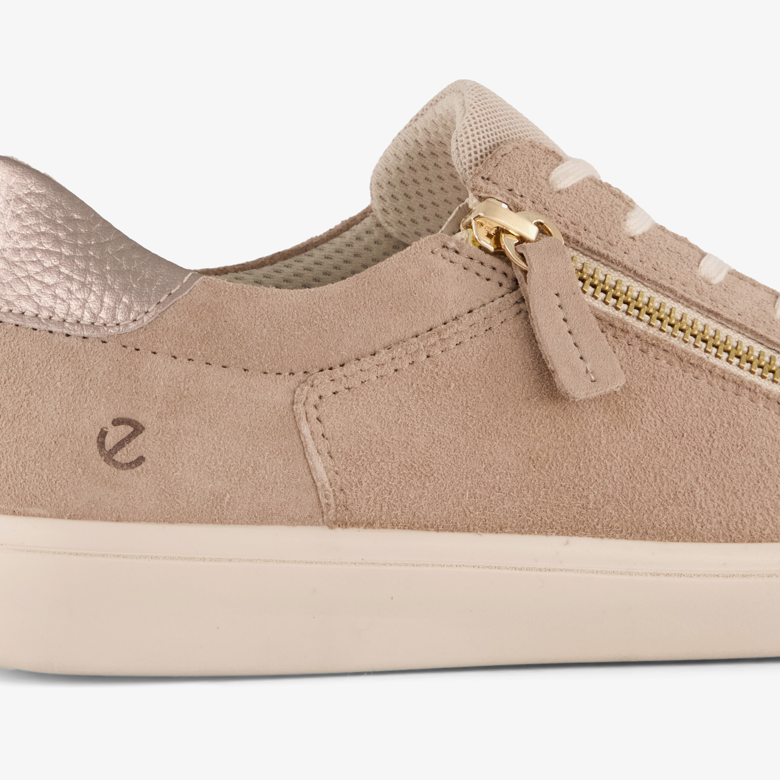 ECCO Classic suède dames sneakers beige – foto 5