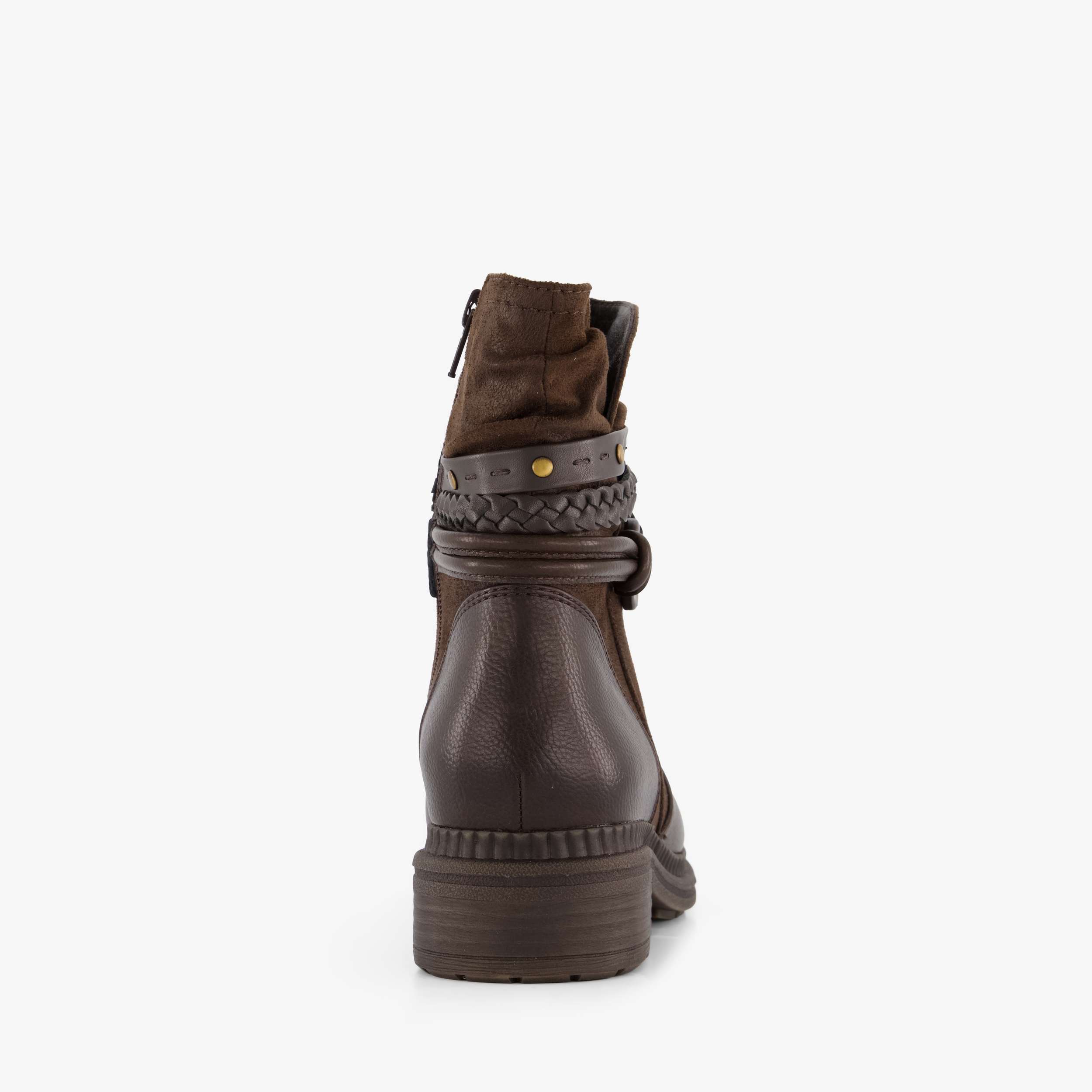 Jana dames boots met H leest bruin enkellaarzen – foto 2