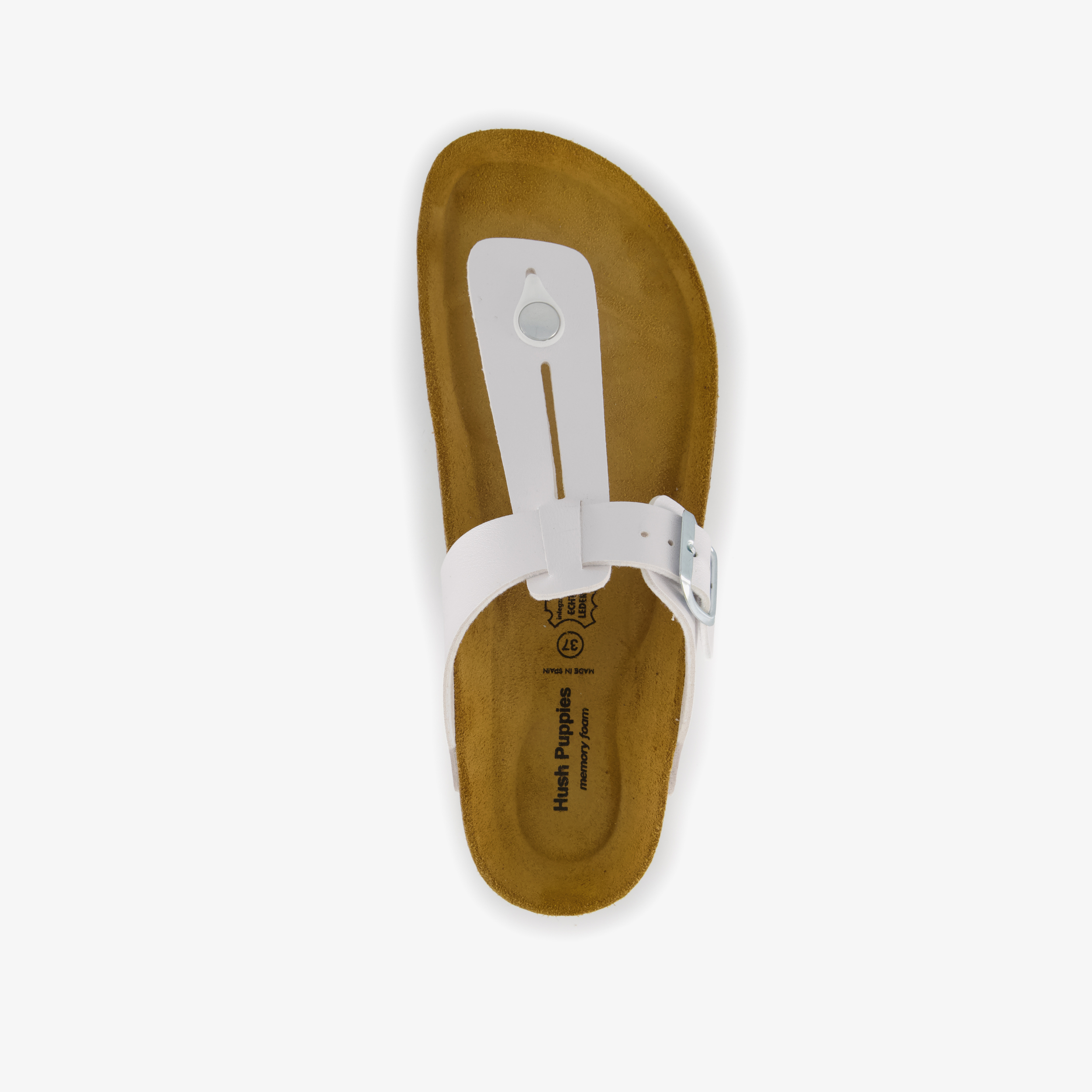 Hush Puppies dames bio teenslippers zilver – foto 4