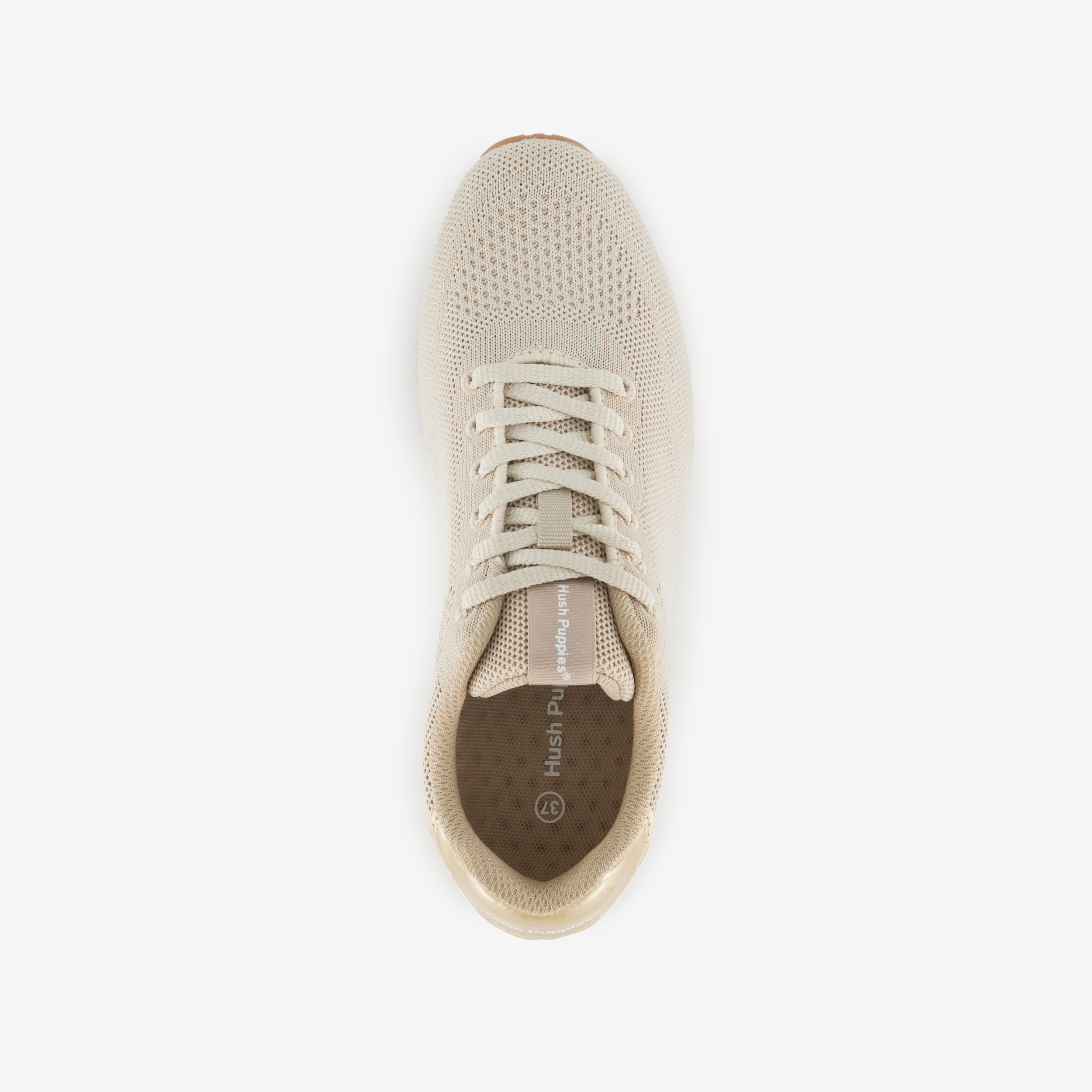 Hush puppies sneakers dames beige – foto 4