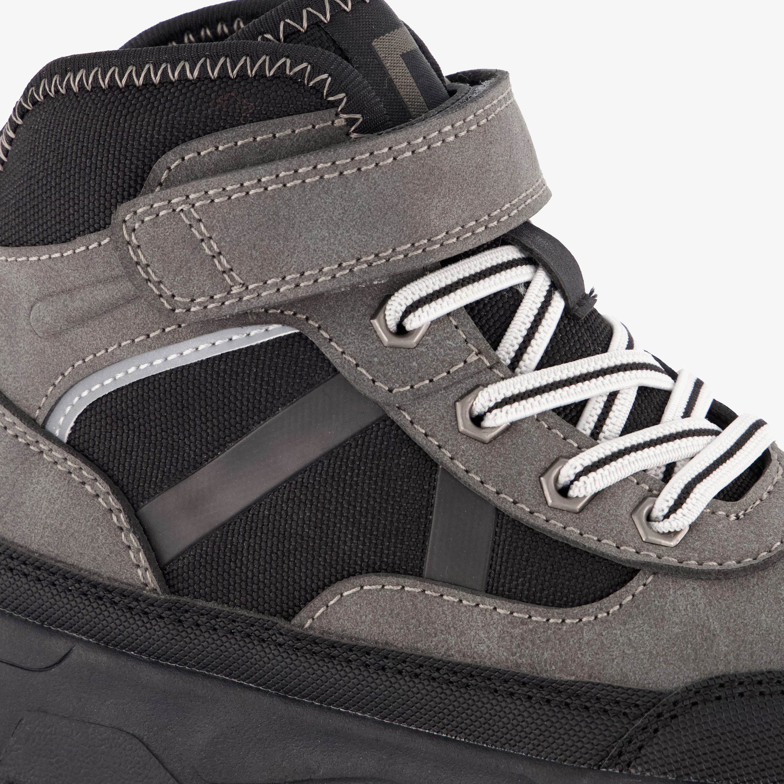 Blue Box hoge jongens sneakers zwart grijs – foto 5