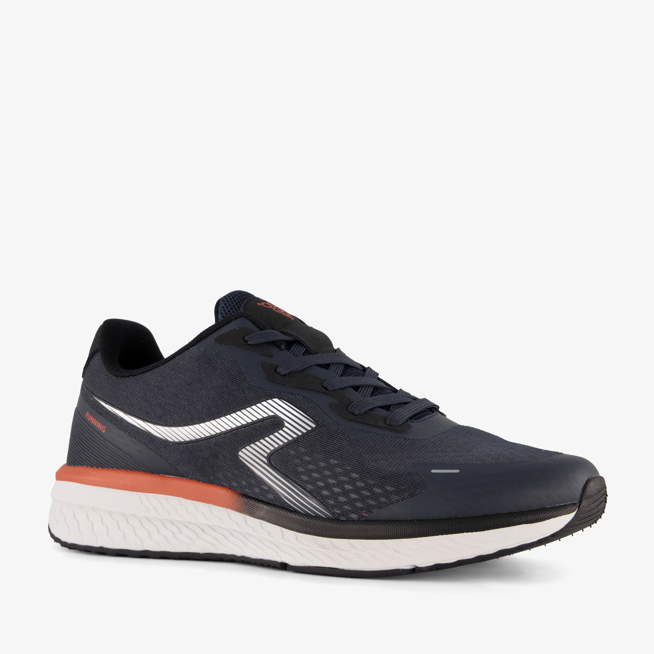 Osaga heren hardloopschoenen blauw oranje