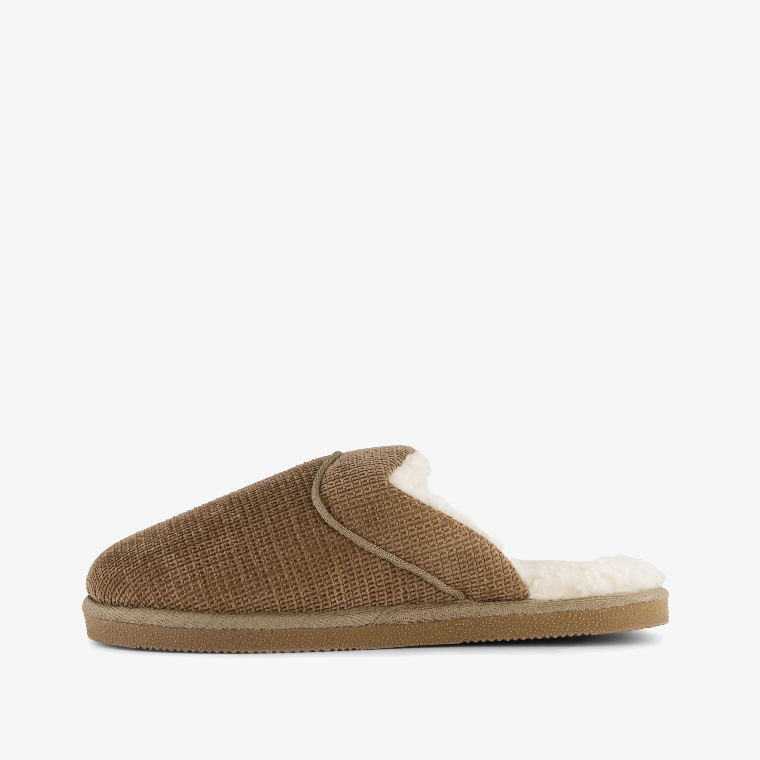 Thu!s Gevoerde Instap Pantoffels - Heren - Bruin