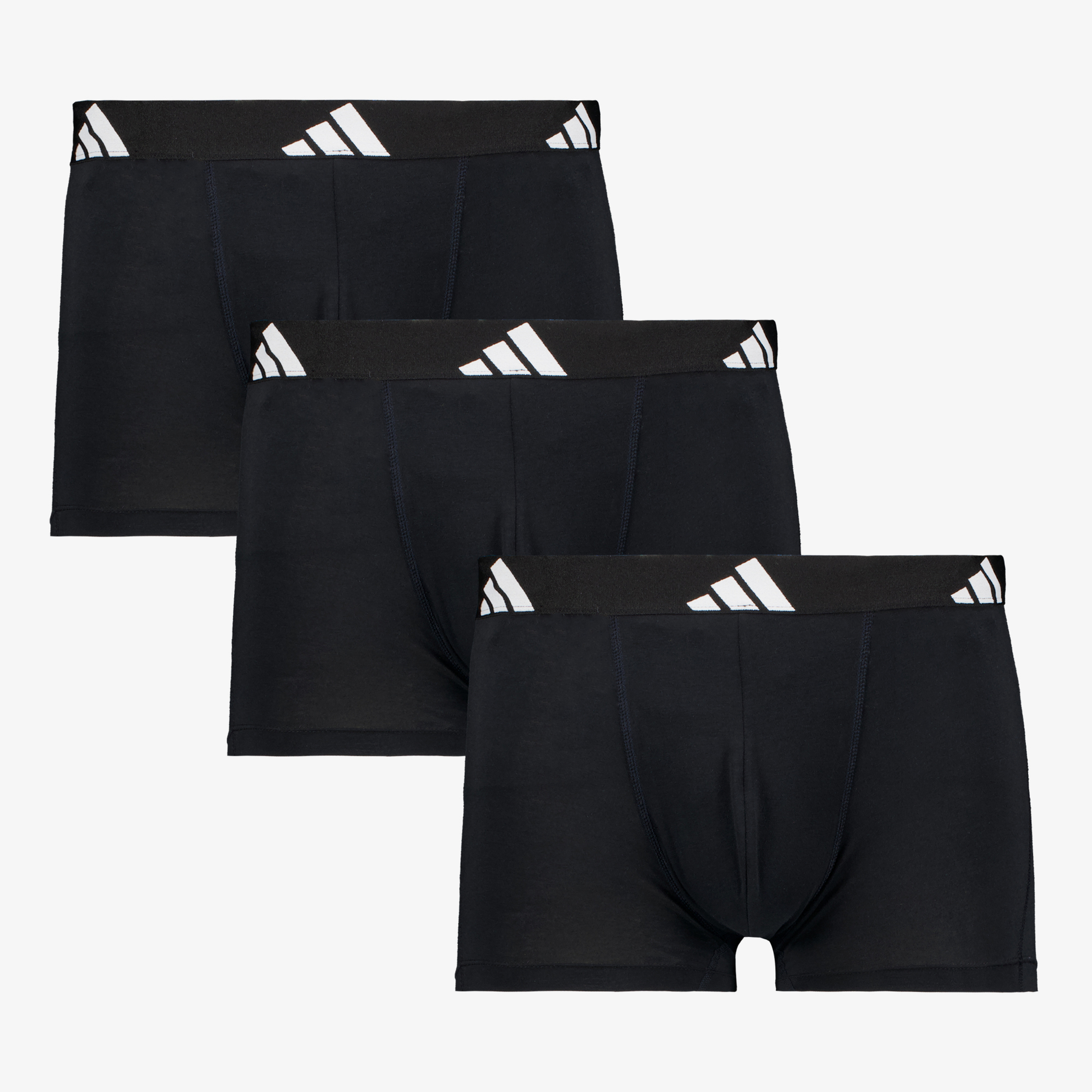 Adidas heren boxershorts 3-pack zwart nachtmode & ondergoed