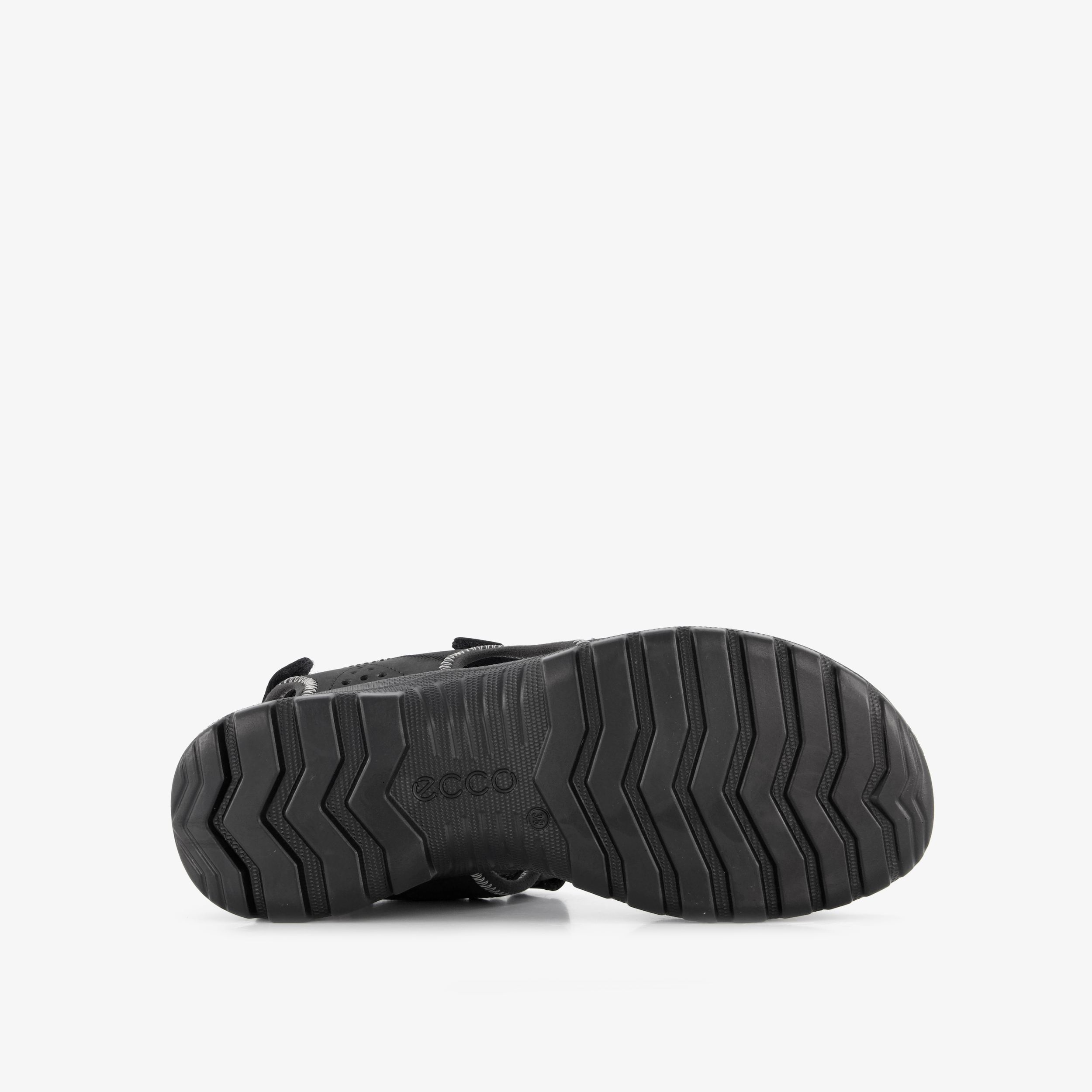 ECCO Onroads leren dames sandalen zwart – foto 3