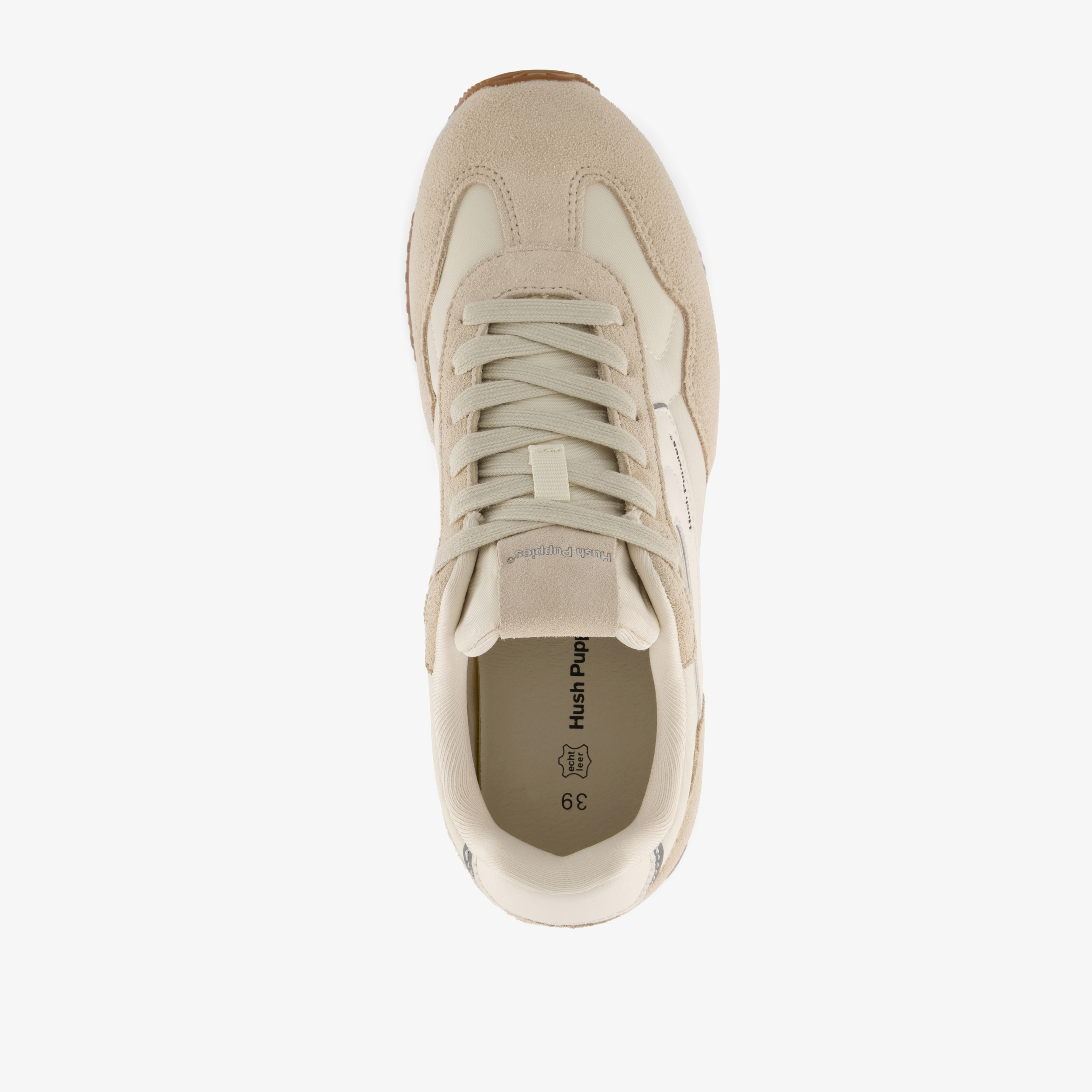 Hush Puppies dames sneakers beige wit – foto 4