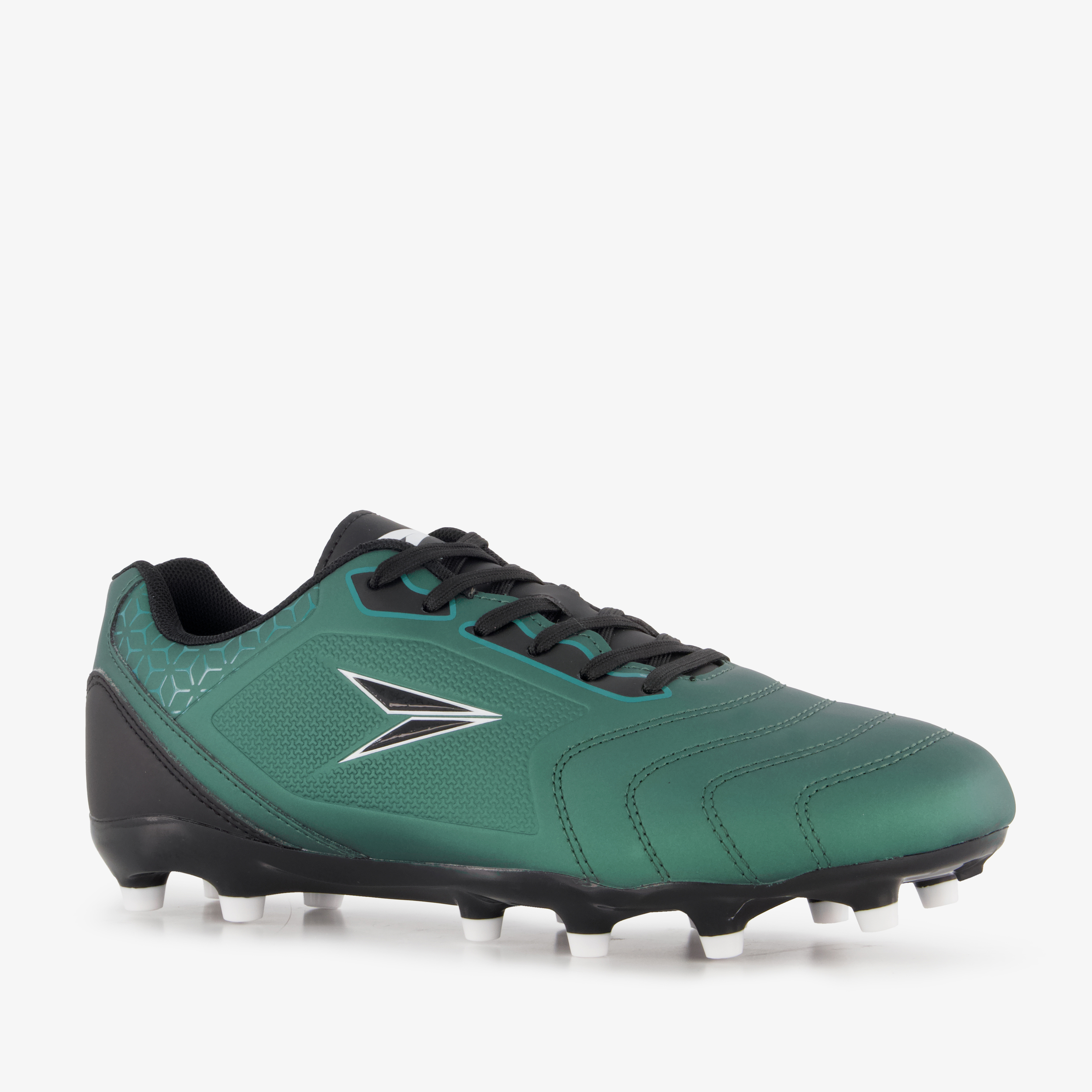 Dutchy FG heren voetbalschoenen groen zwart veldschoenen