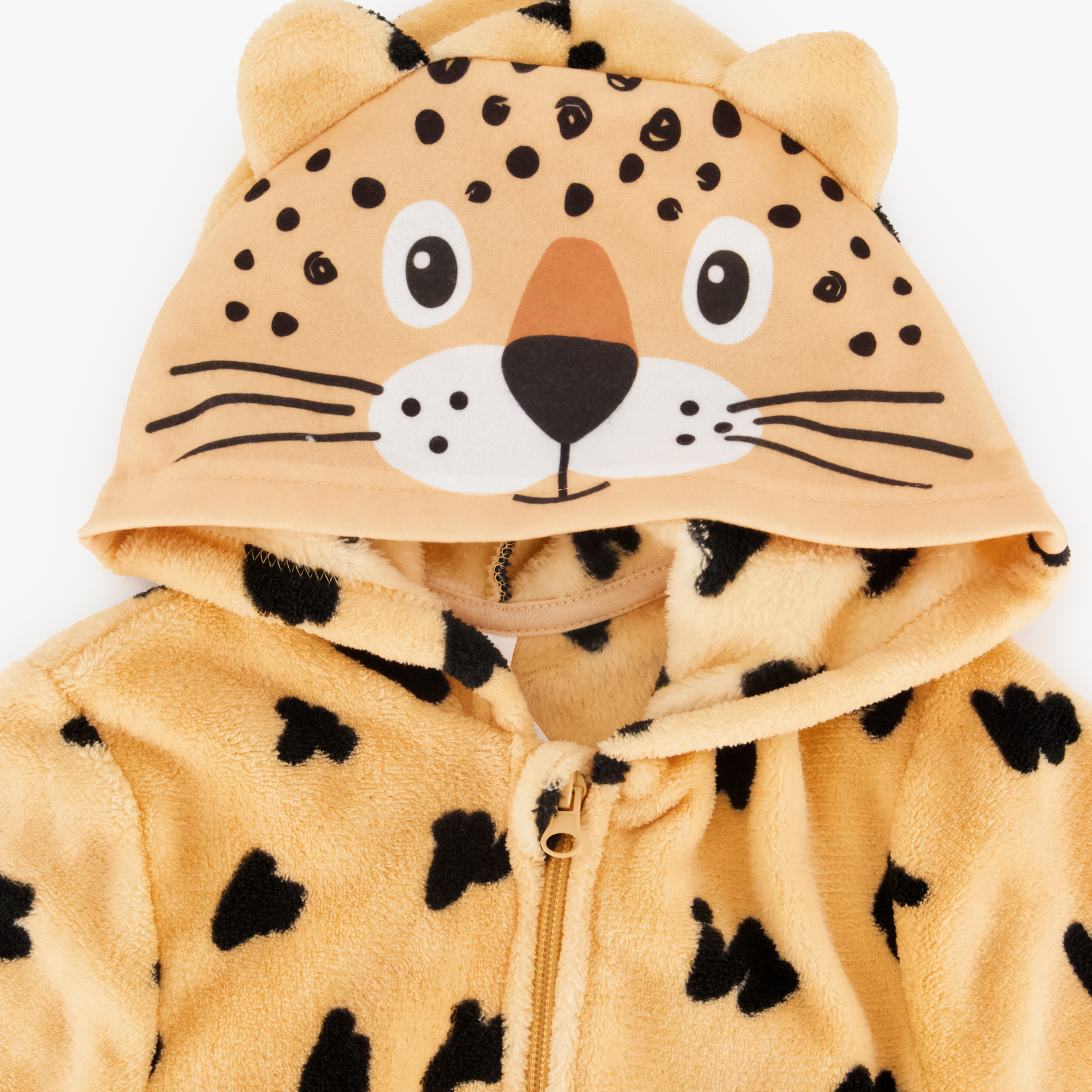 Thu!s cheetah onesie beige meisjes – foto 2