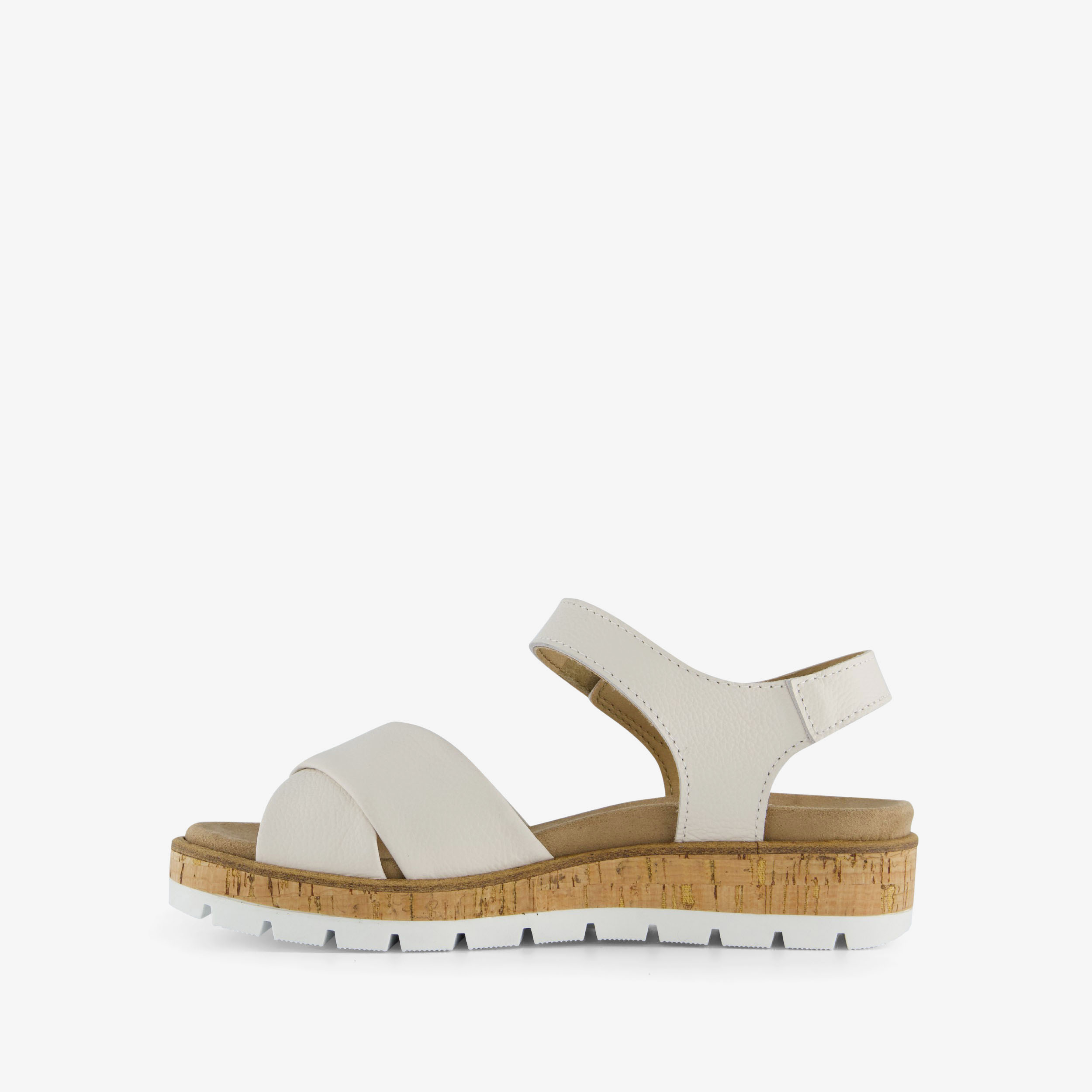 Hush Puppies leren dames sandalen wit – foto 2