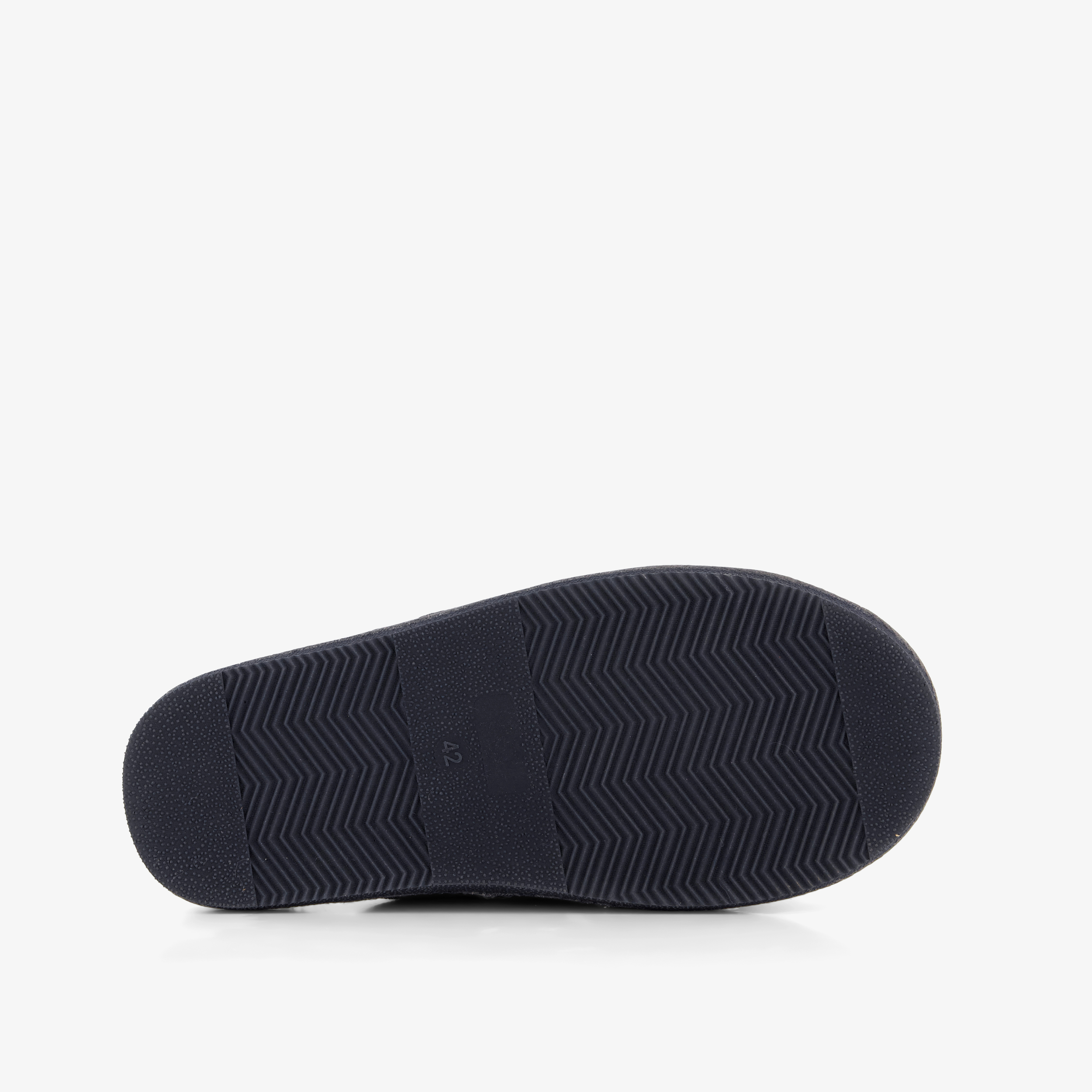 Thu!s gevoerde heren instap pantoffels donkerblauw – foto 3