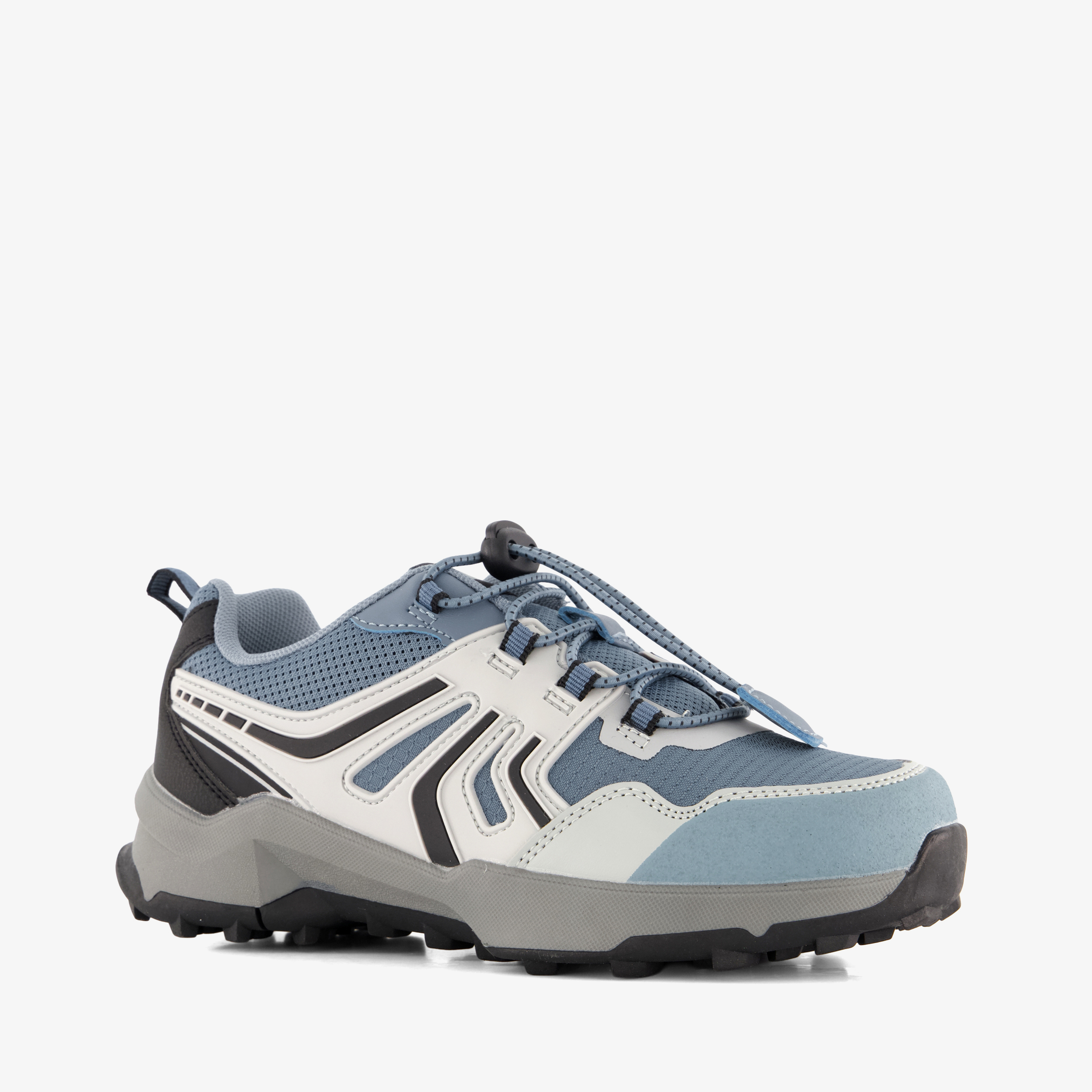 Blue Box jongens sneakers blauw grijs