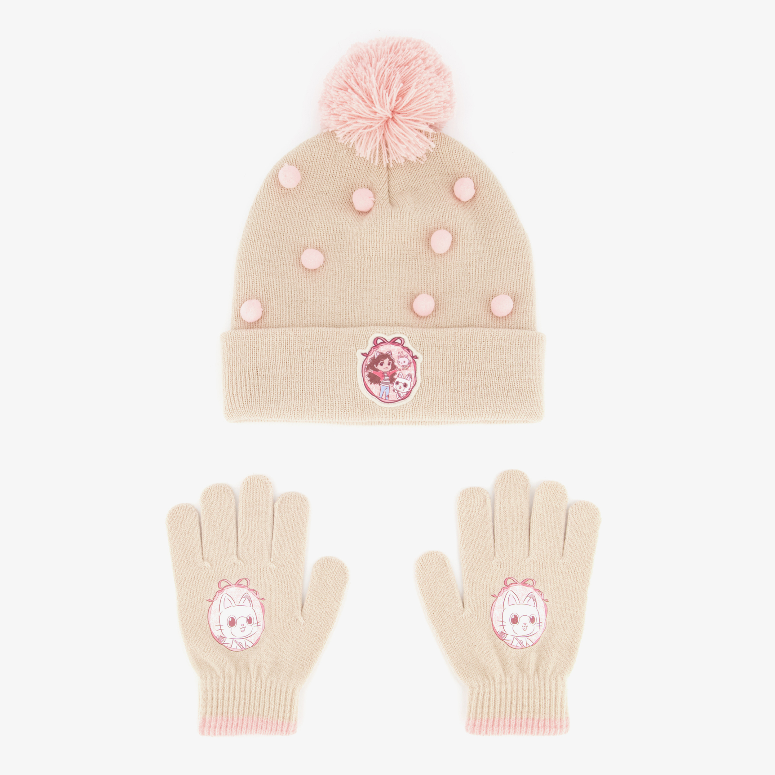 Gabby kinder set muts handschoenen meisjes sjaals, mutsen & handschoenen