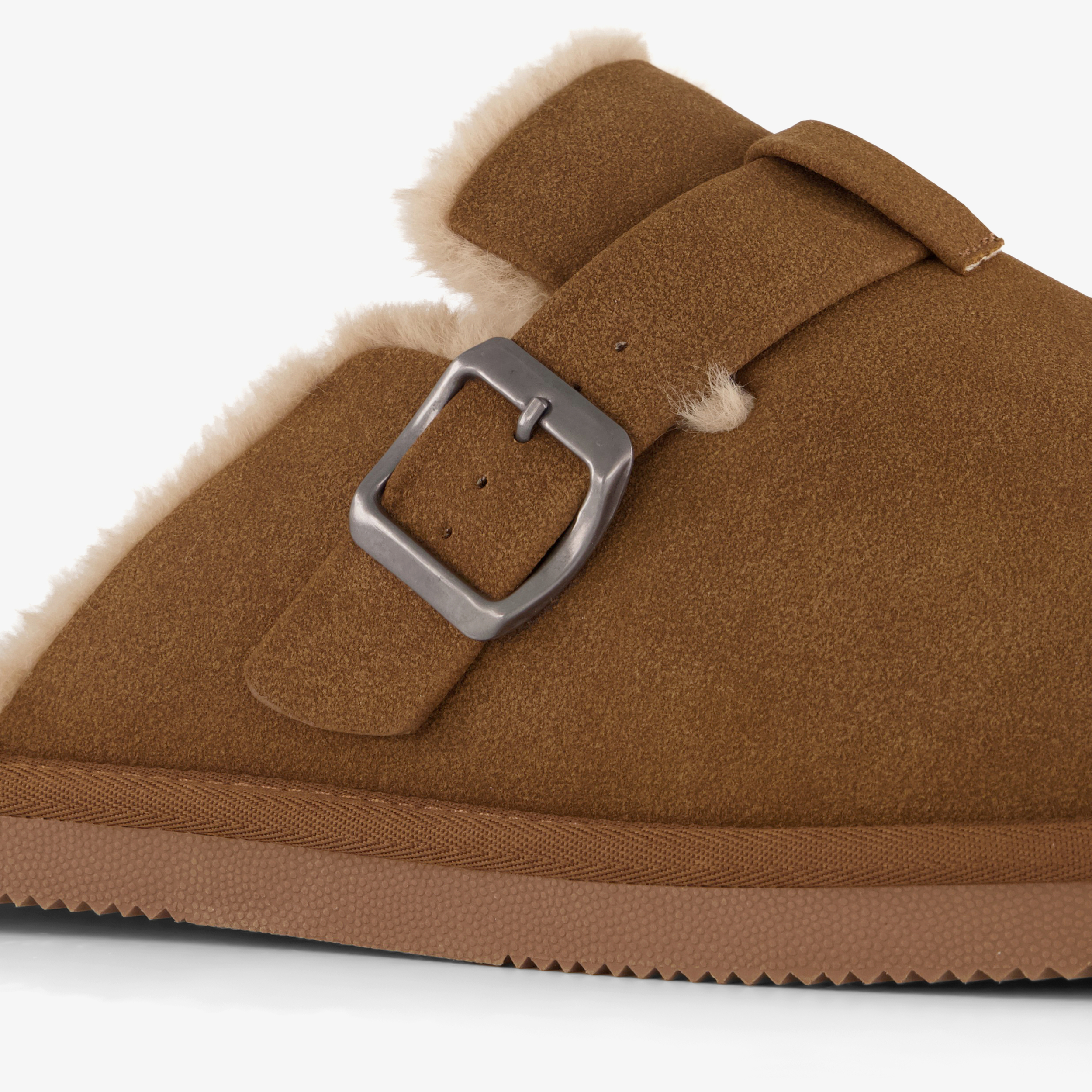 Thu!s heren instap pantoffels bruin – foto 5