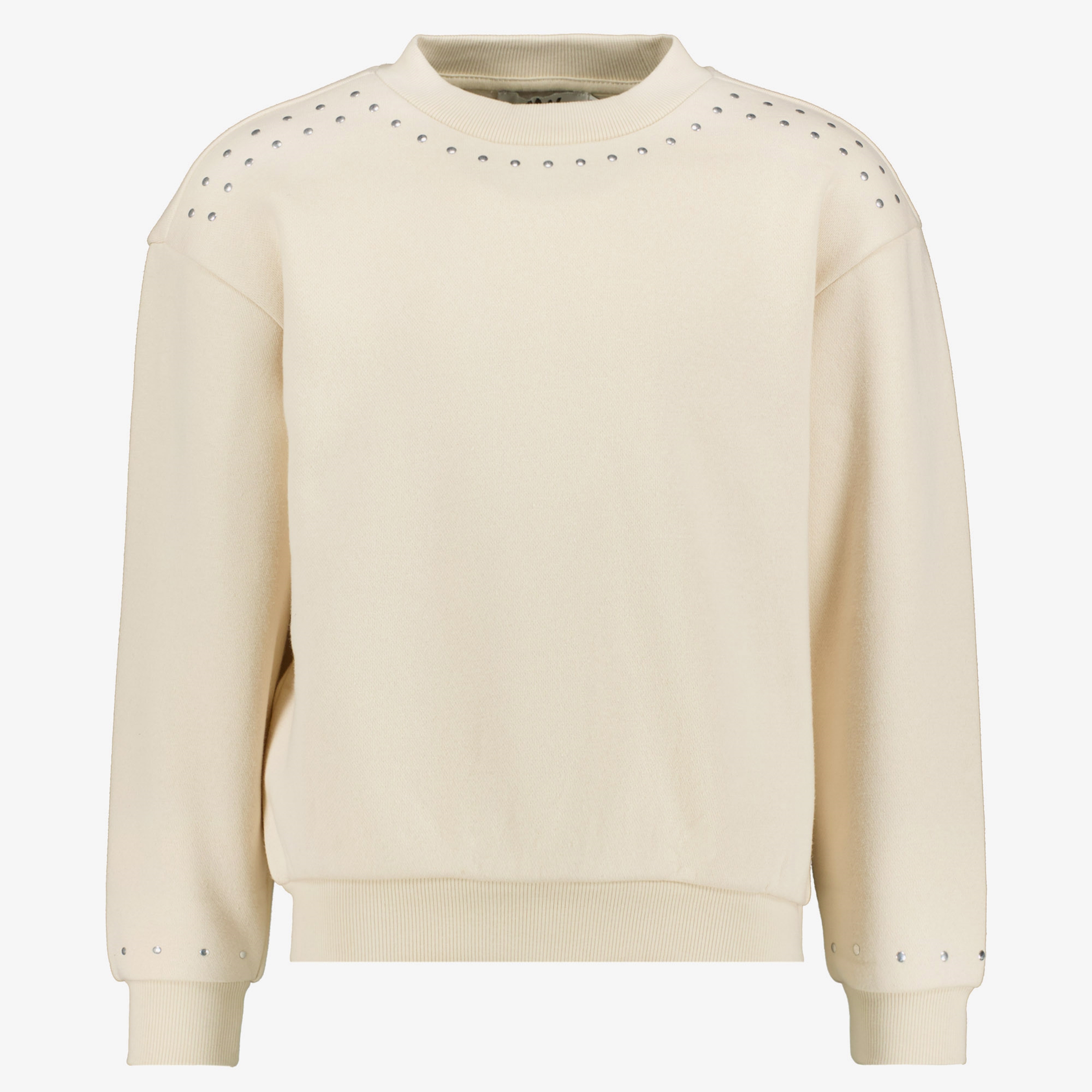 MyWay meisjes sweater met studs beige
