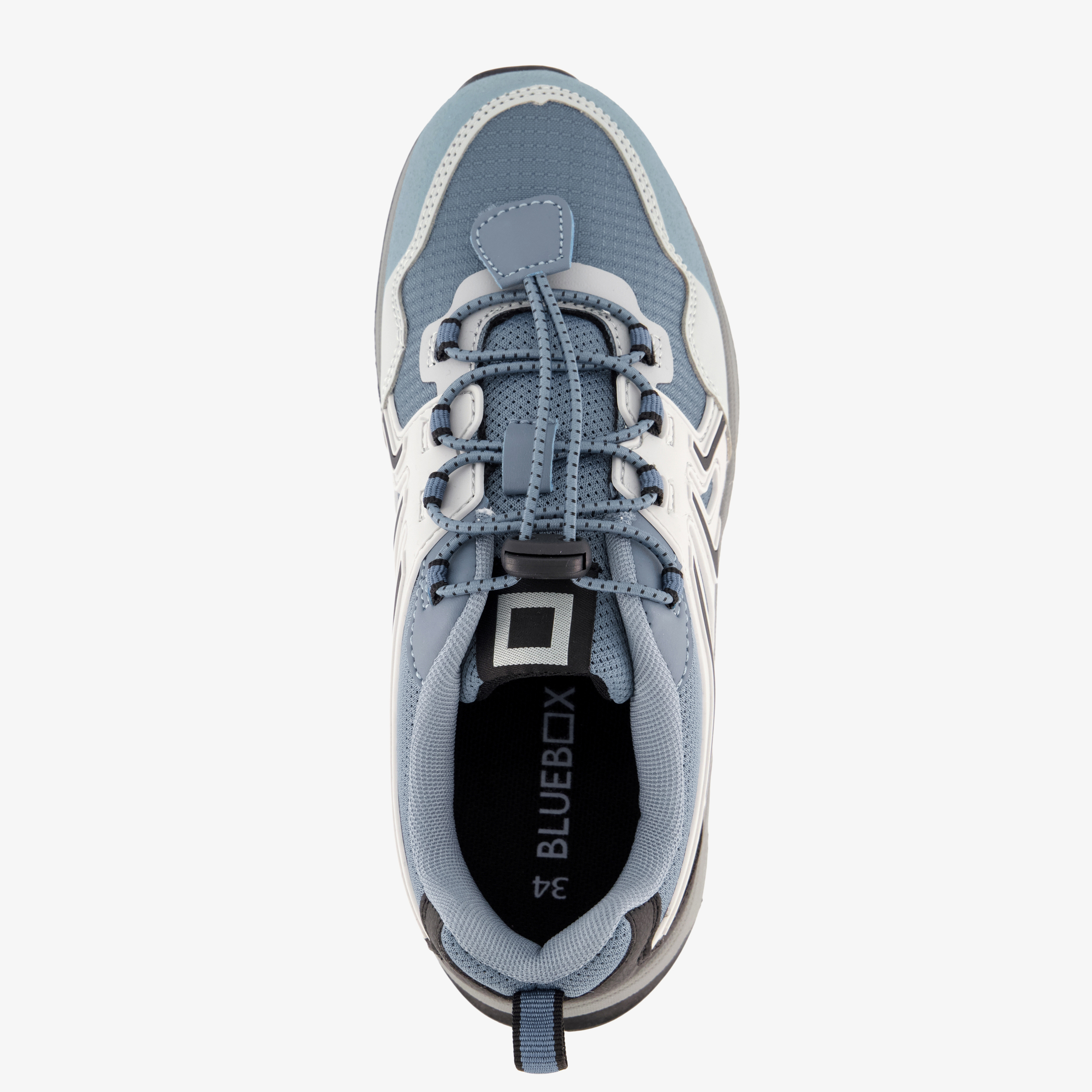 Blue Box jongens sneakers blauw grijs – foto 4