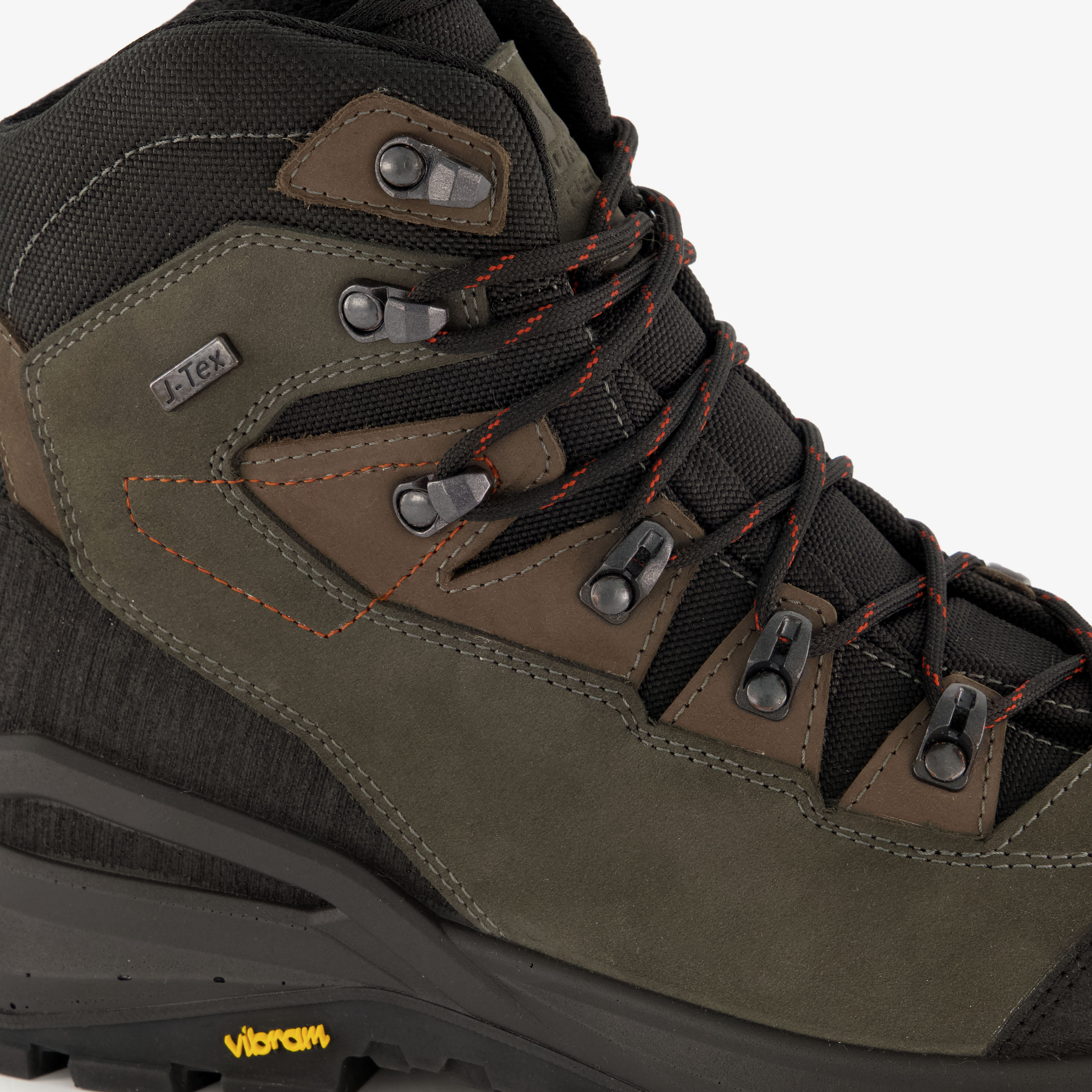 Mountain Peak suède cat. B wandelschoenen vibram zool bruin dames – foto 5