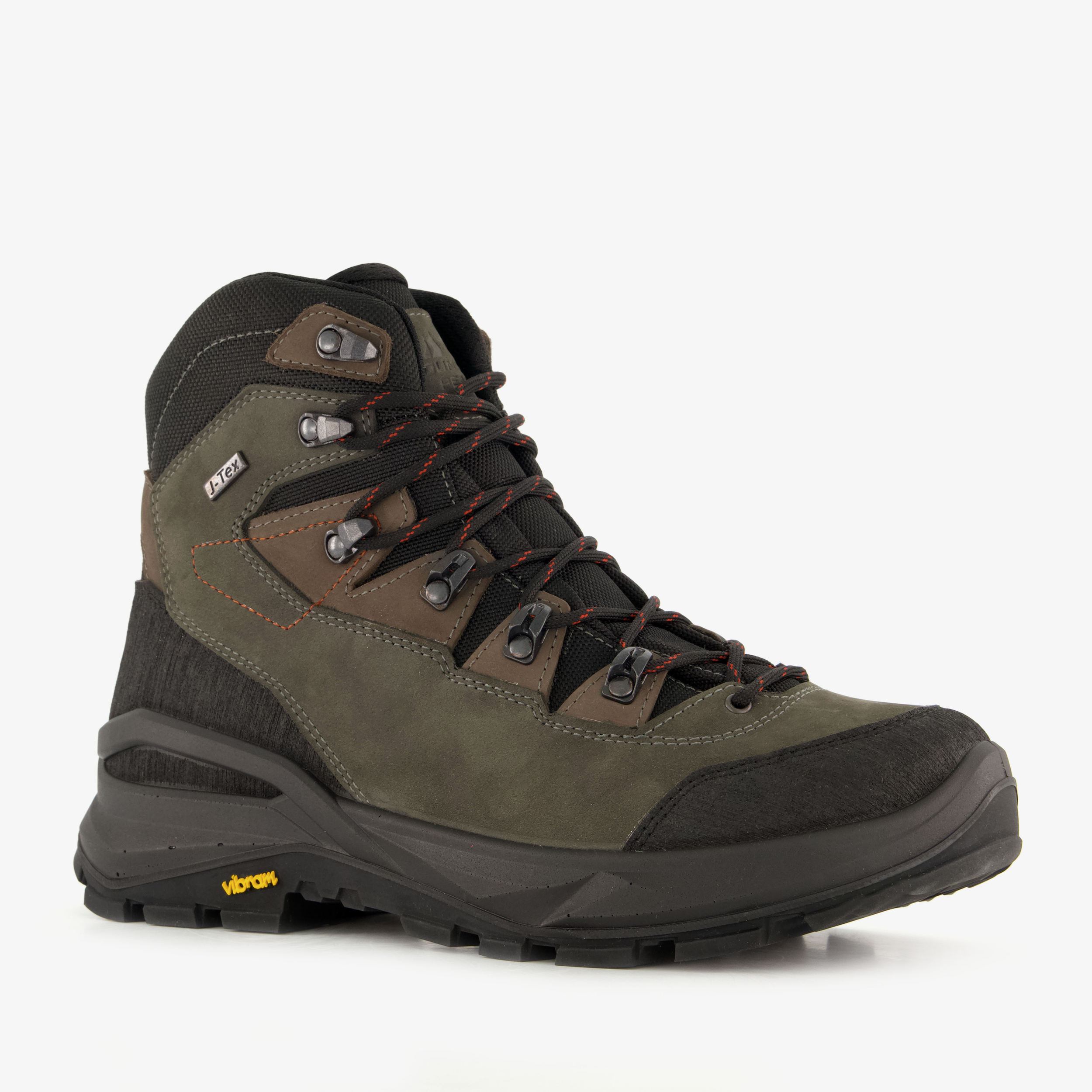 Mountain Peak suède cat. B wandelschoenen vibram zool bruin dames