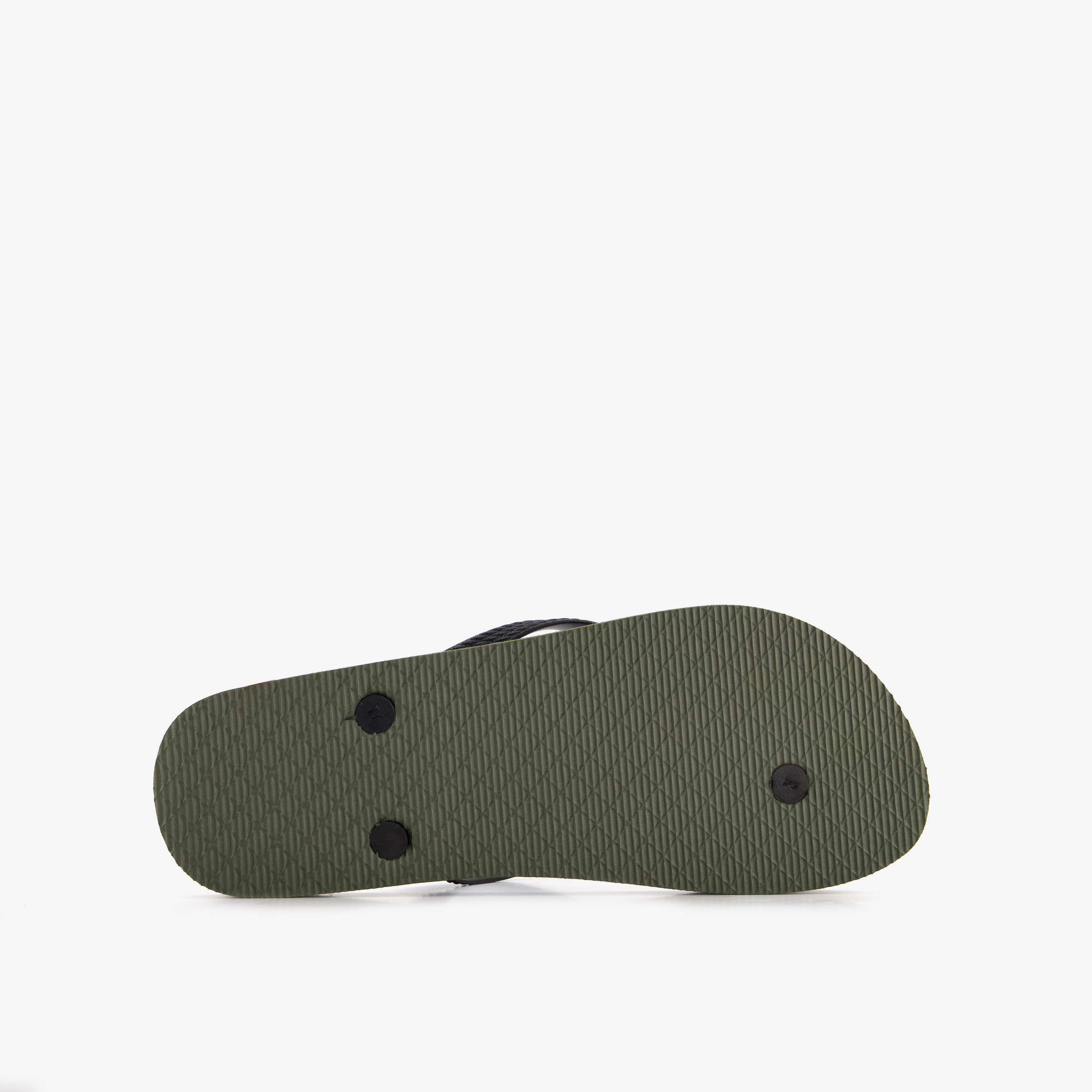 Heren teenslippers groen zwart – foto 3