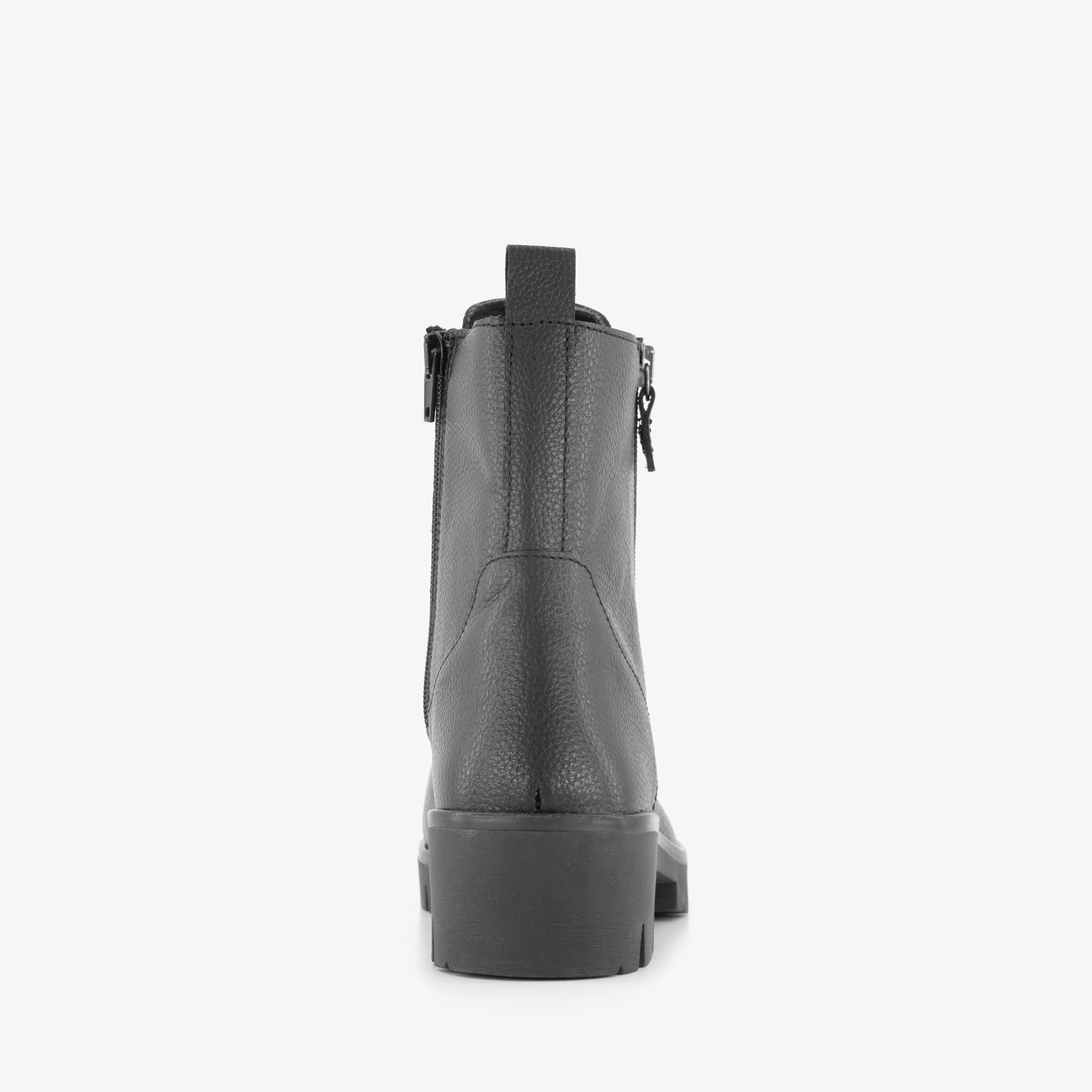 Hush Puppies leren dames veterboots zwart laarzen – foto 2