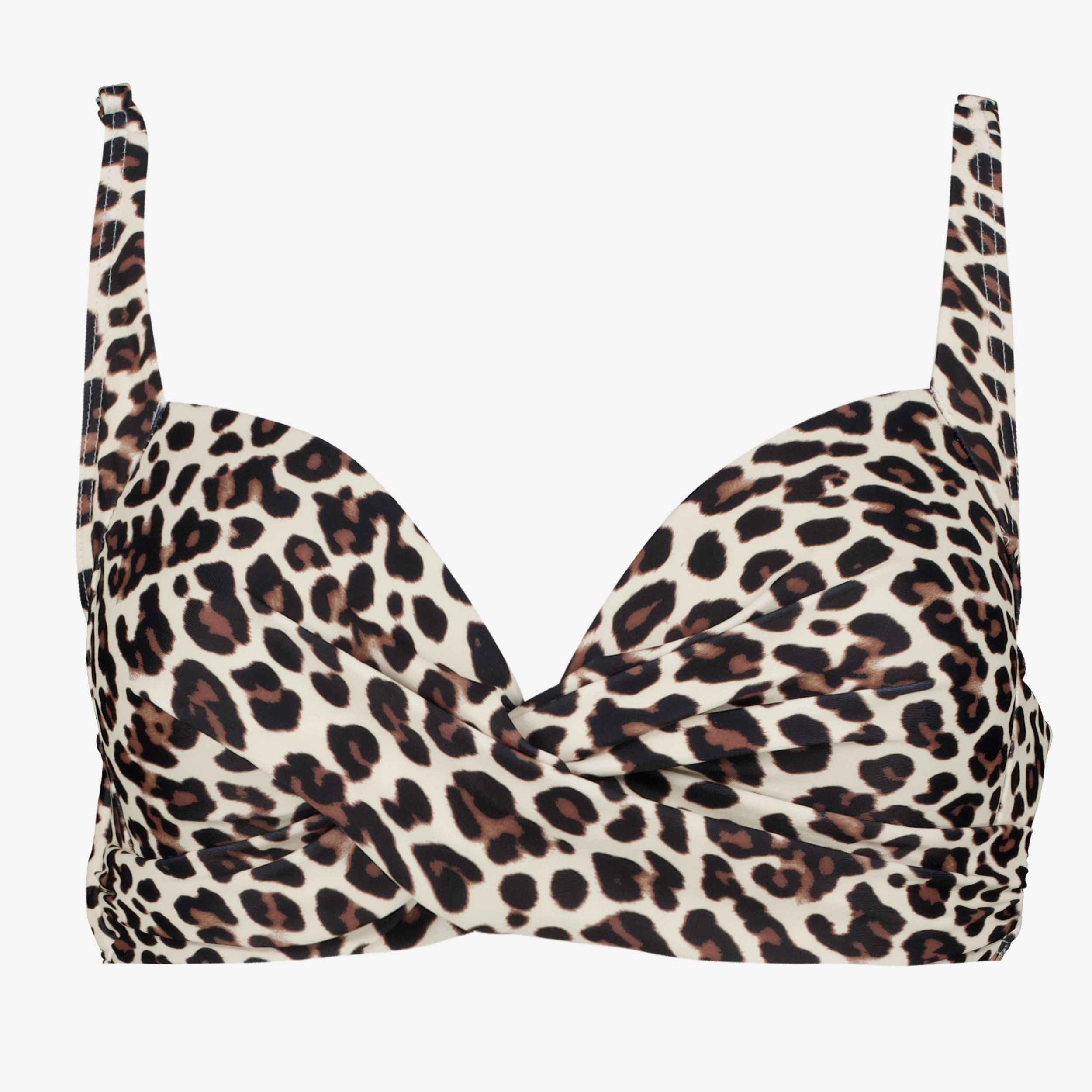 Osaga voorgevormde dames bikinitop panterprint t-shirts & tops