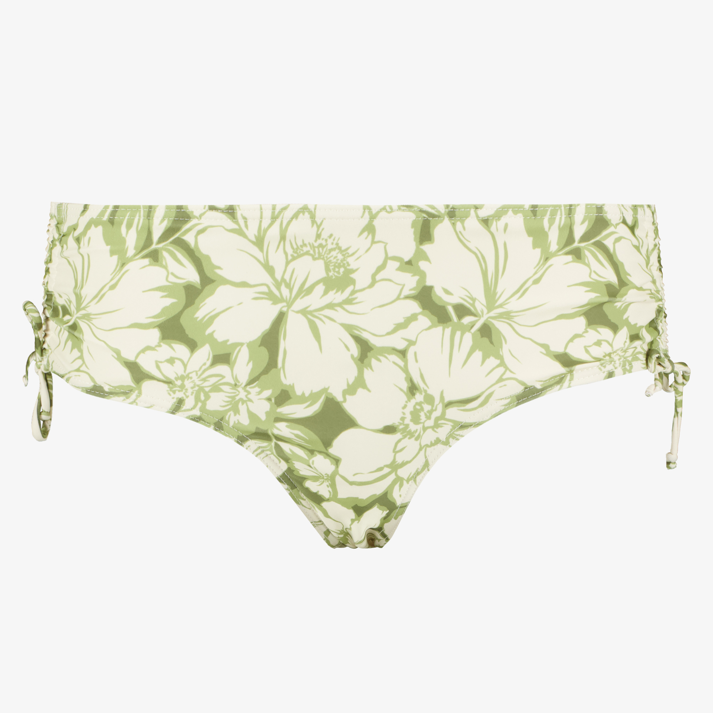 Osaga dames bikinibroekje met bloemenprint groen broeken & shorts