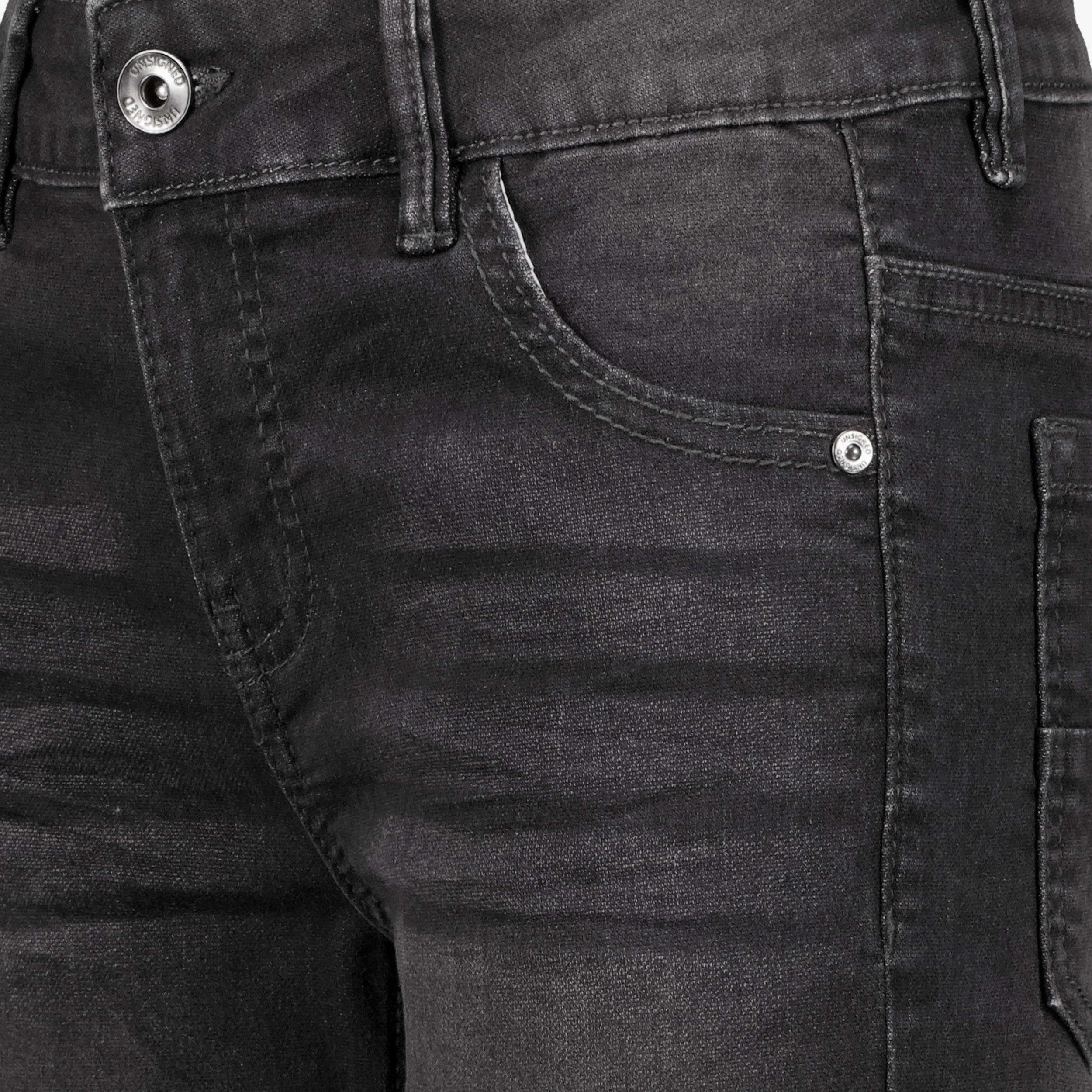 Unsigned jongens denim short medium zwart broeken & shorts – foto 2