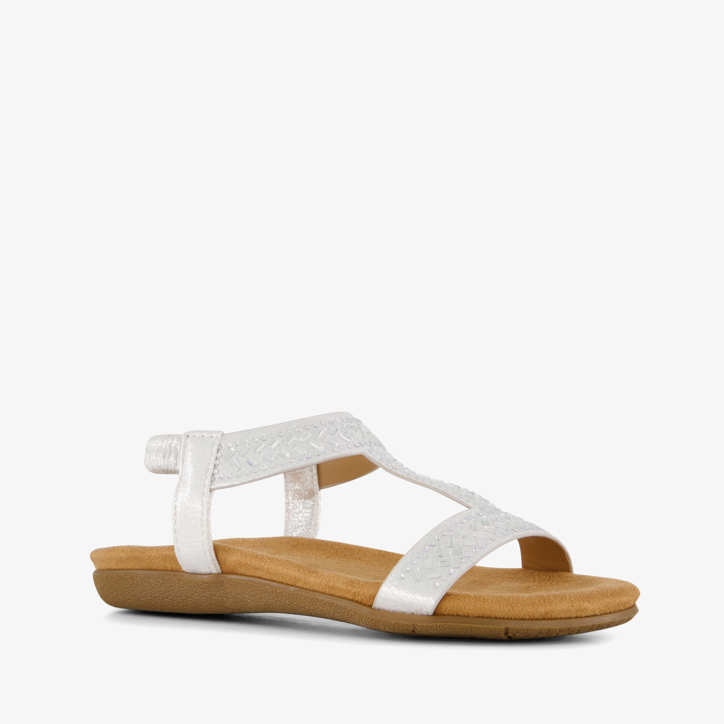 Blue Box meisjes sandalen zilver