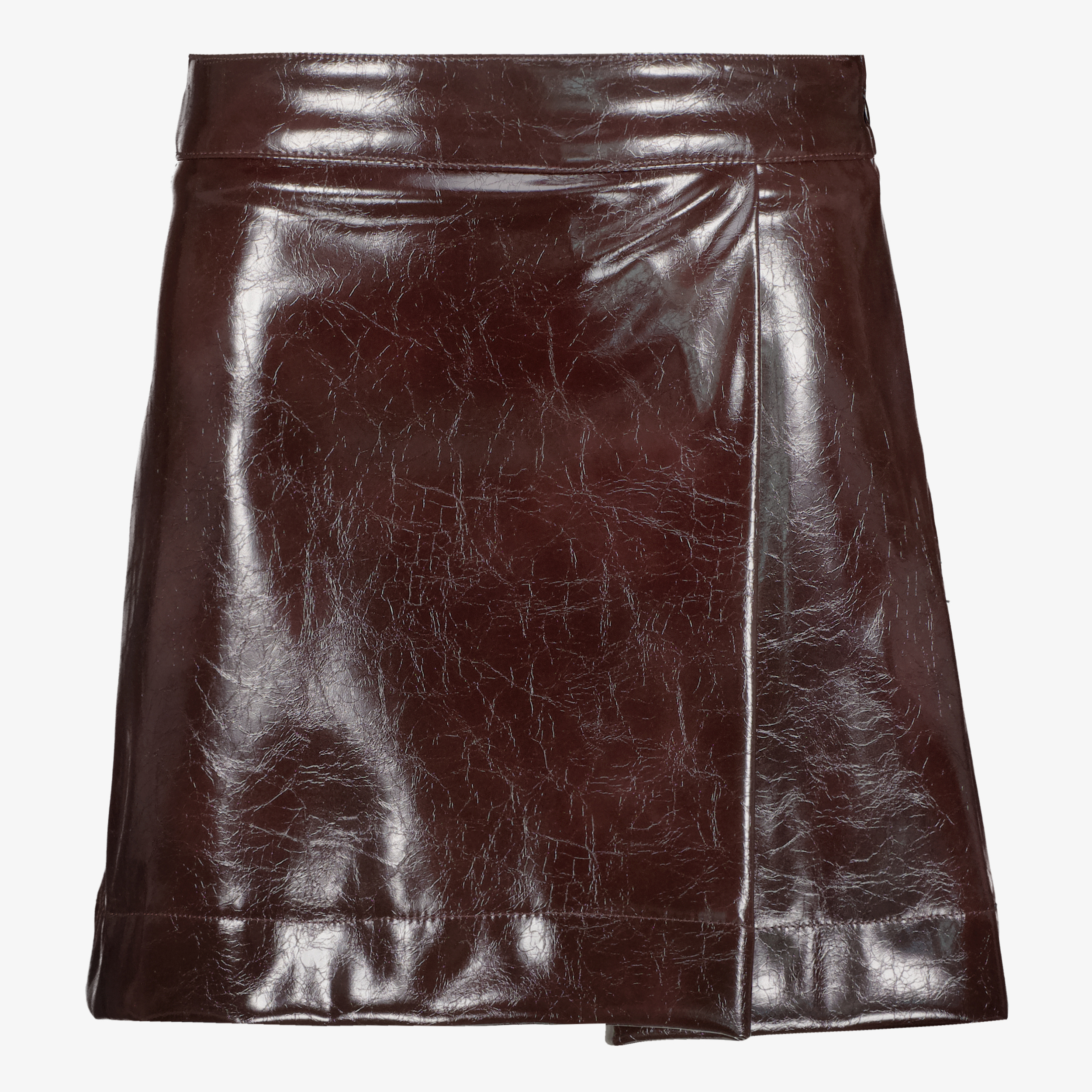 TwoDay meisjes PU rok aubergine jurken & rokken