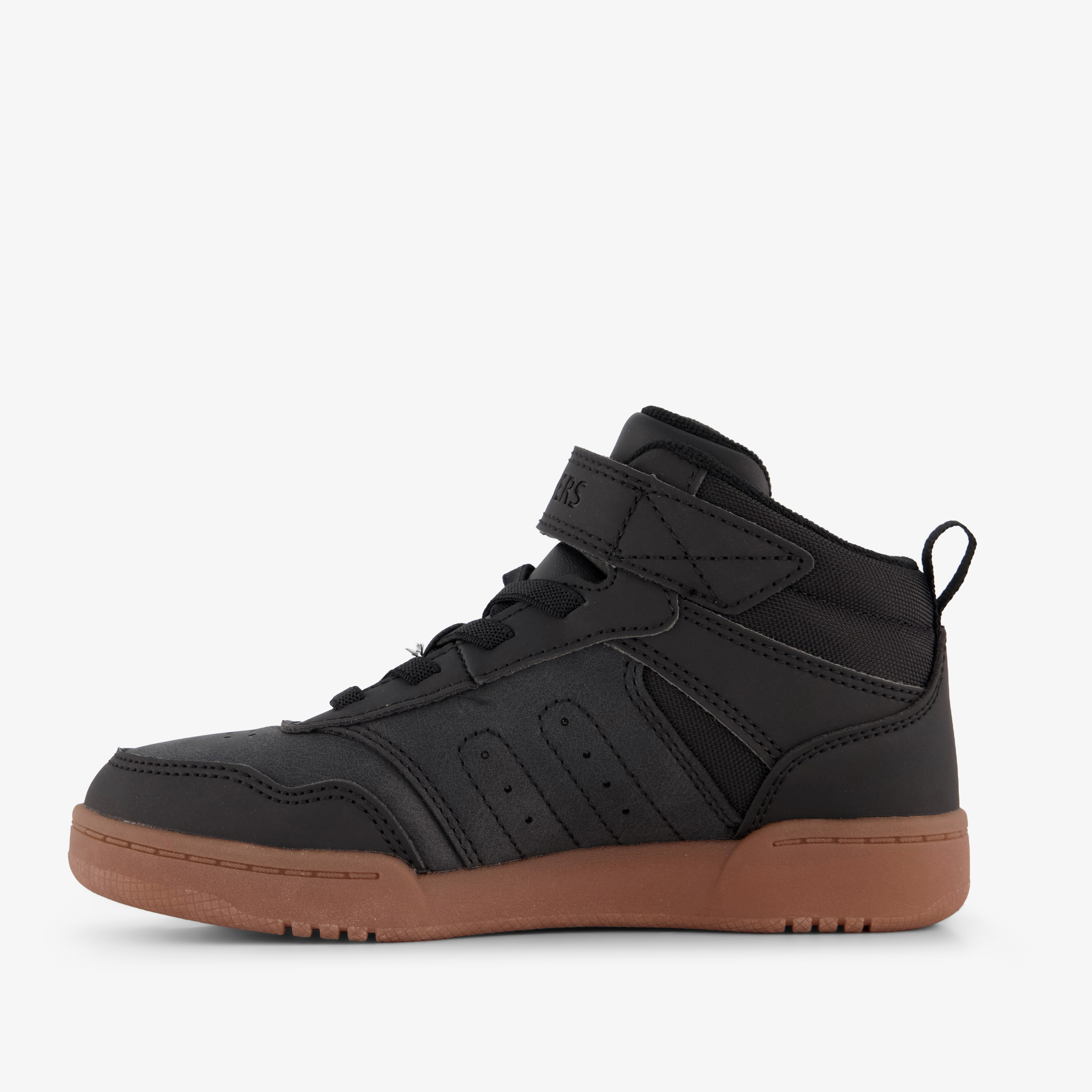 Skechers Quick Street - City HI hoge jongens sneakers zwart