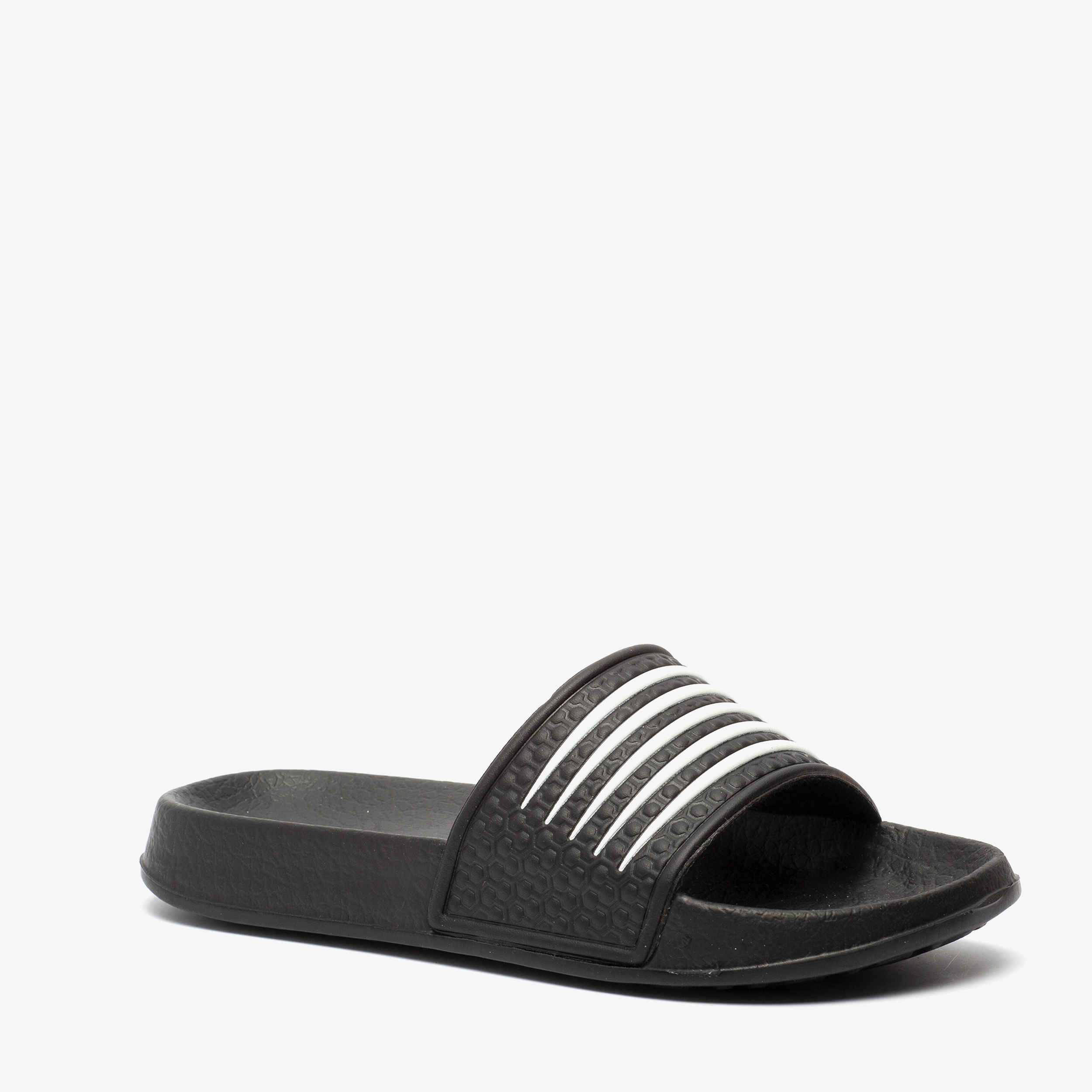 Dutchy kinder badslippers zwart