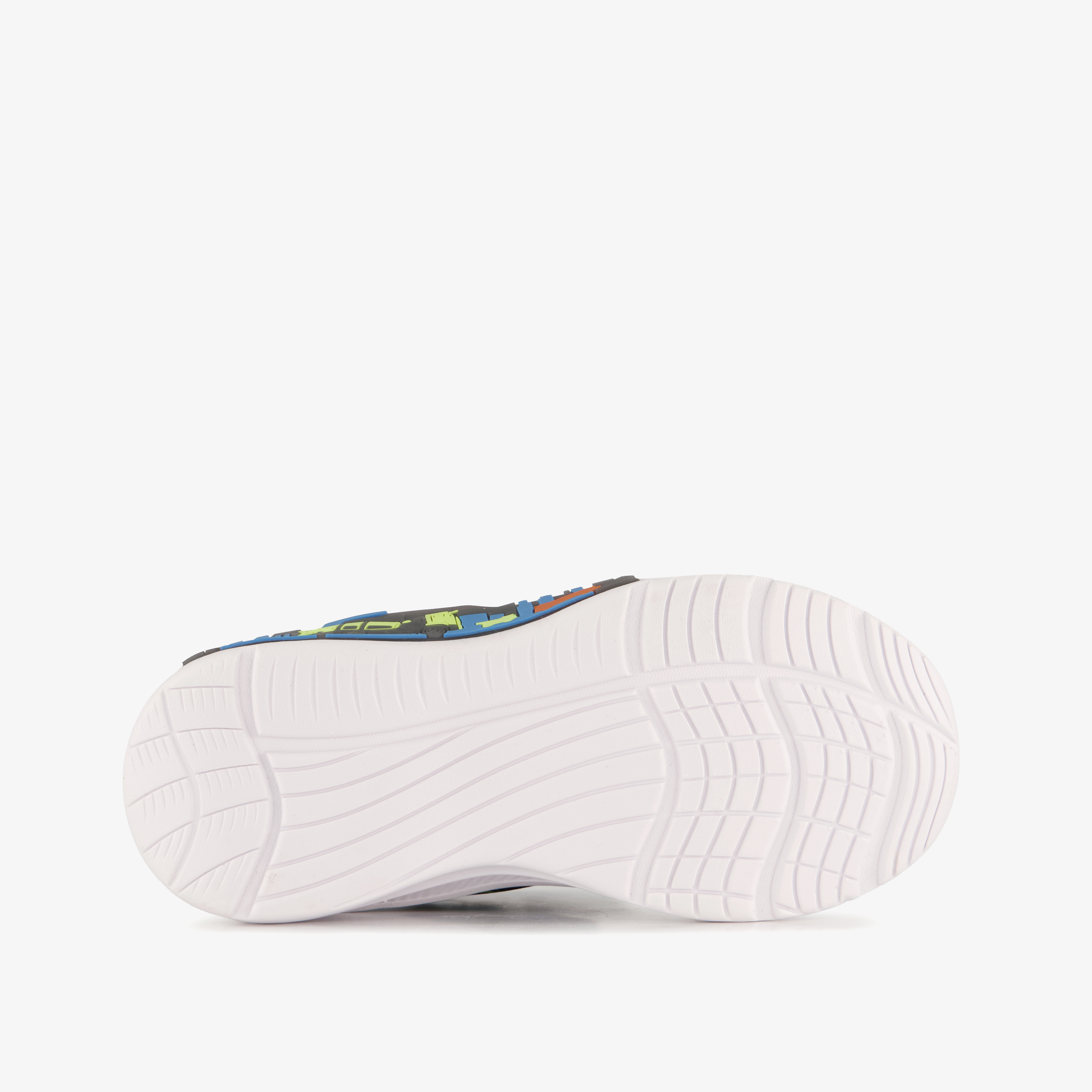 Blue Box jongens sneakers met lichtjes en graafmachines – foto 3